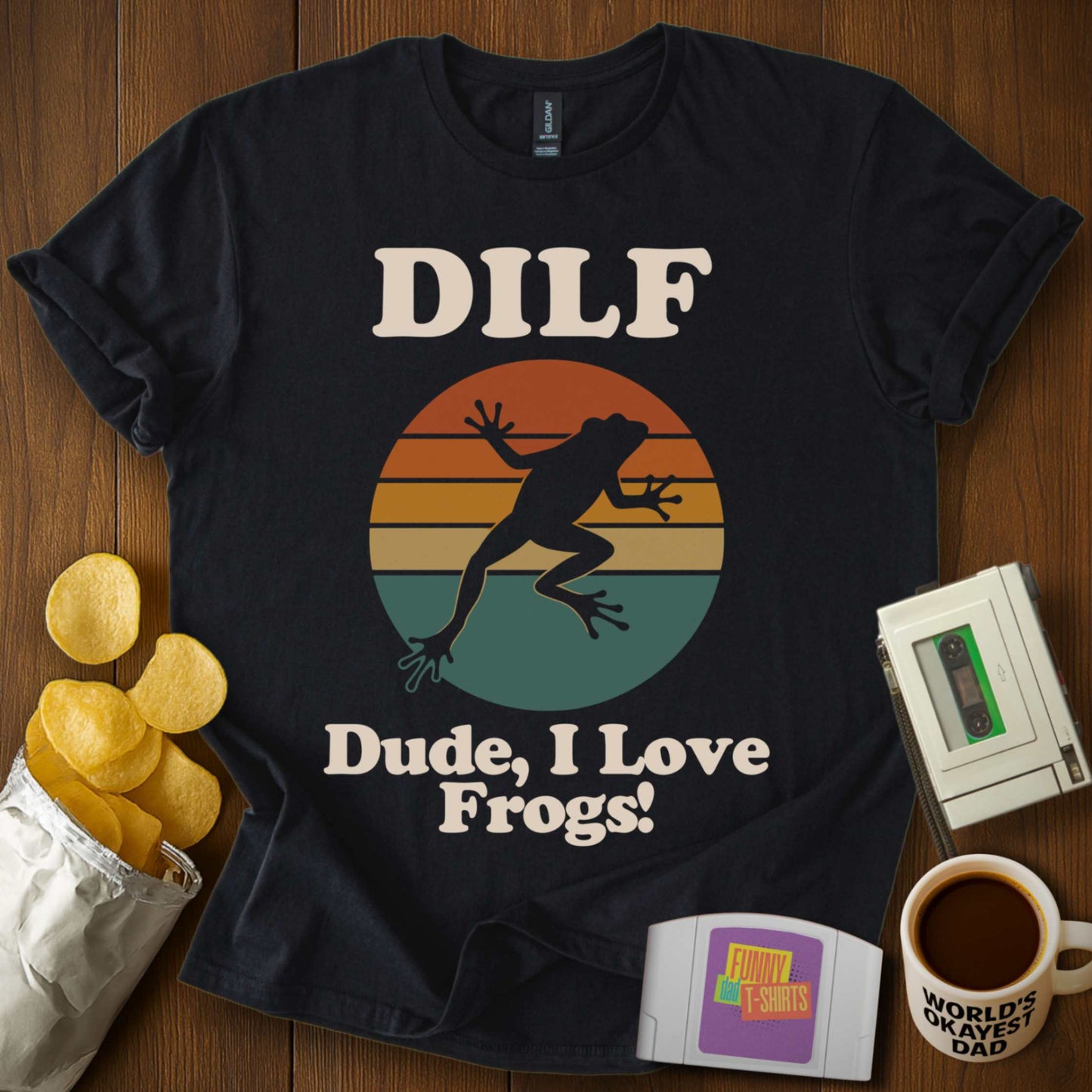 Dude, I Love Frogs T-Shirt