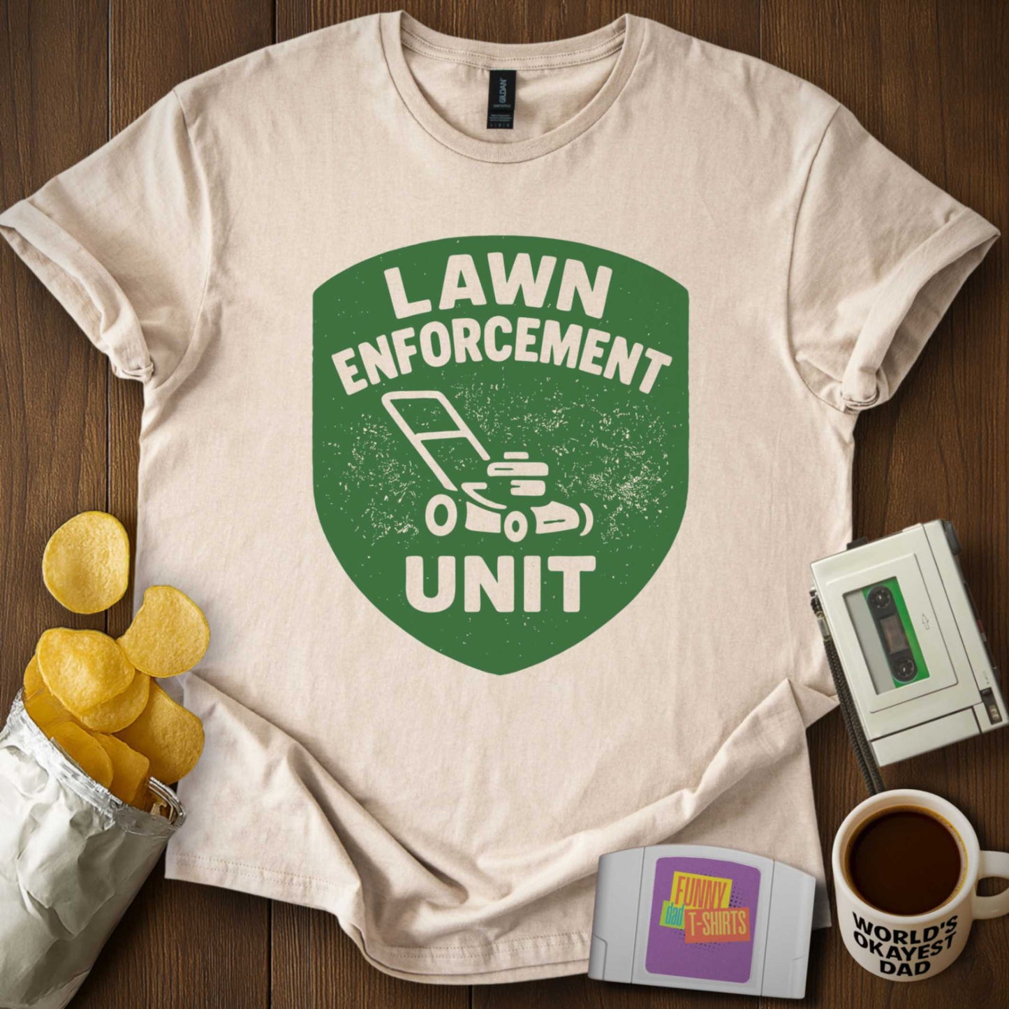 Lawn Enforcement Tee