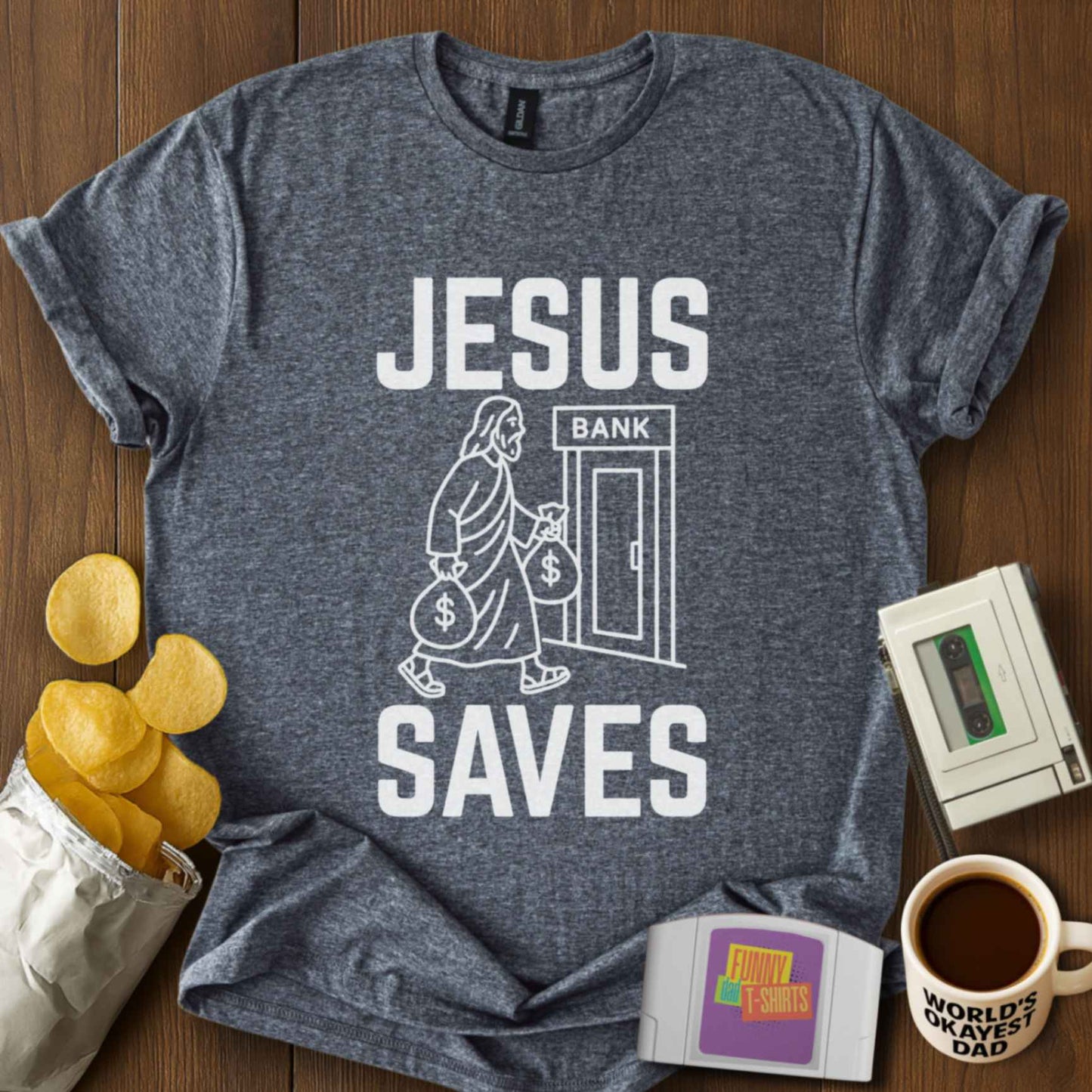 Jesus Literally Saves Tee