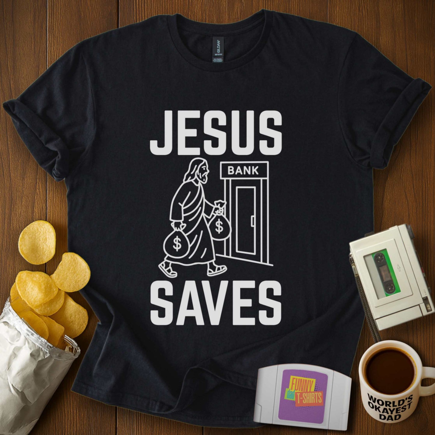 Jesus Literally Saves Tee