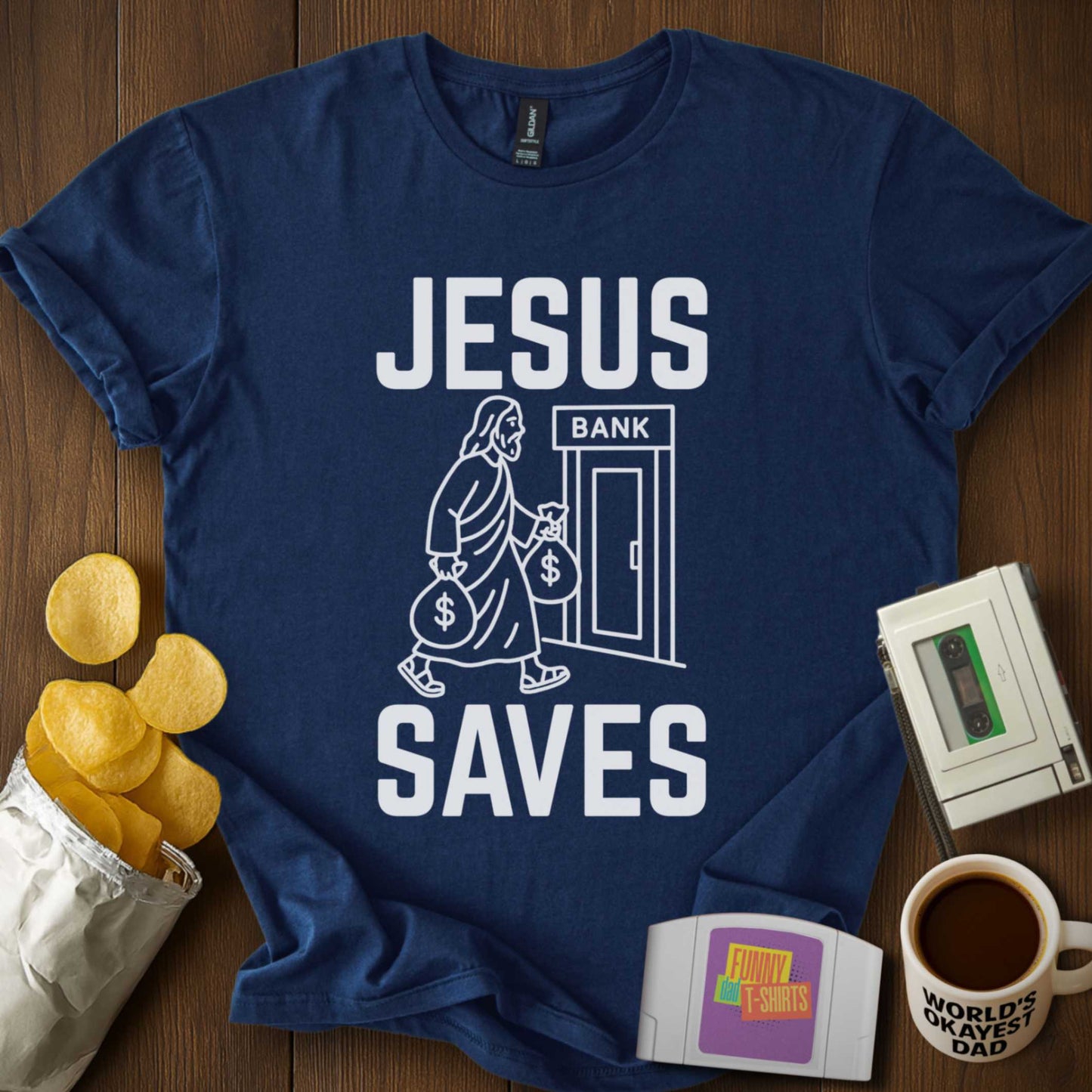 Jesus Literally Saves Tee