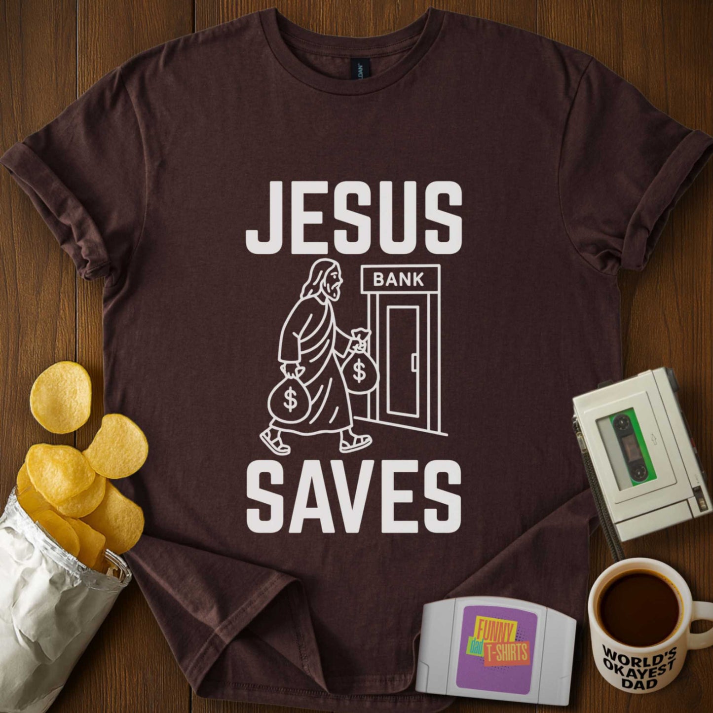 Jesus Literally Saves Tee