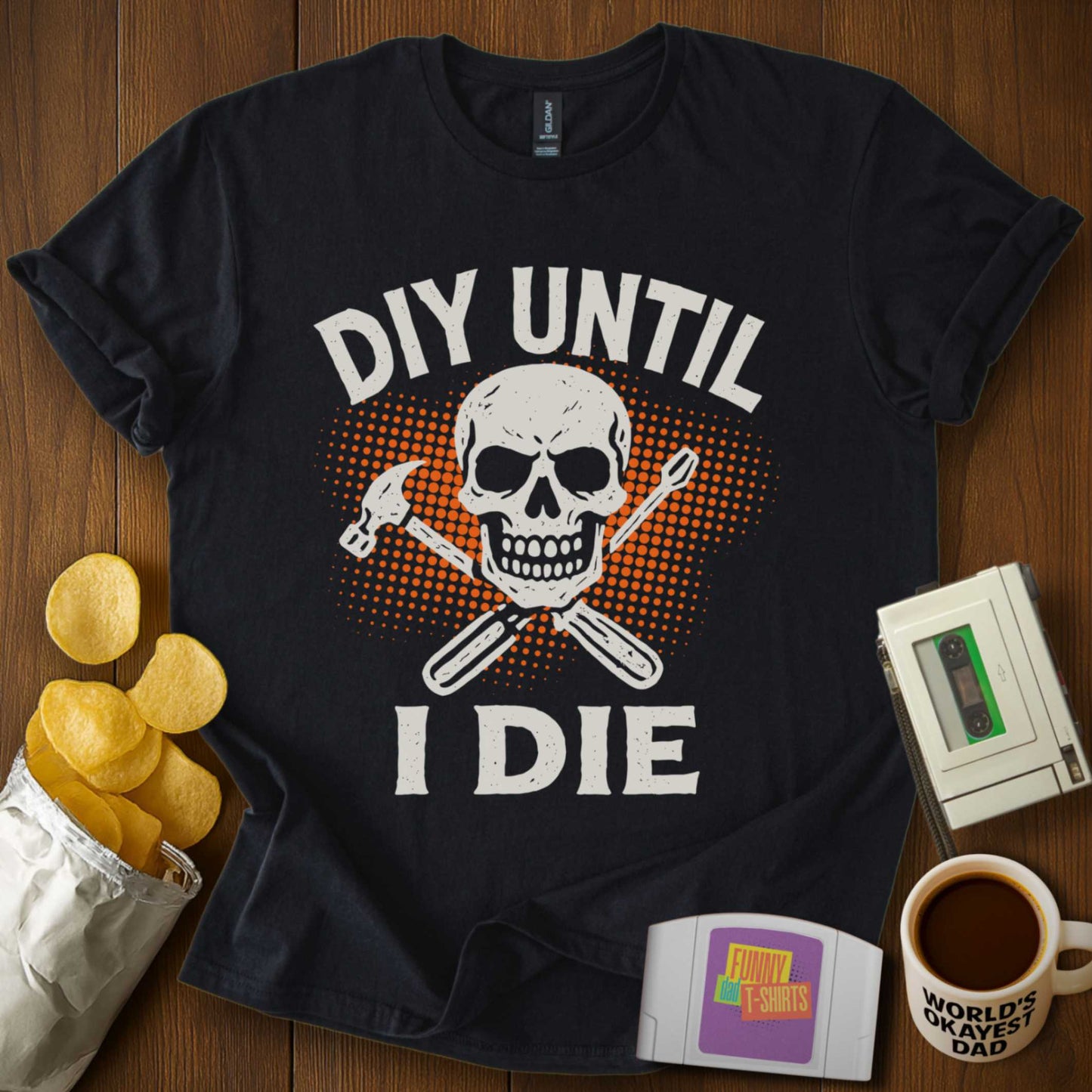 DIY Until I Die Tee