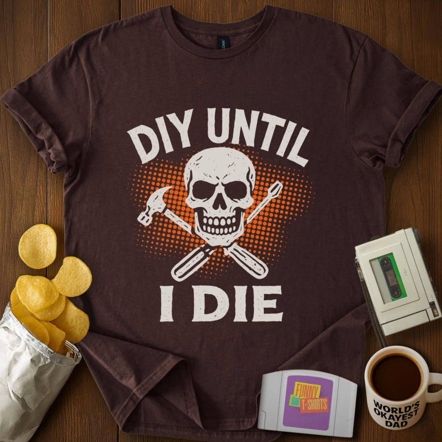 DIY Until I Die Tee