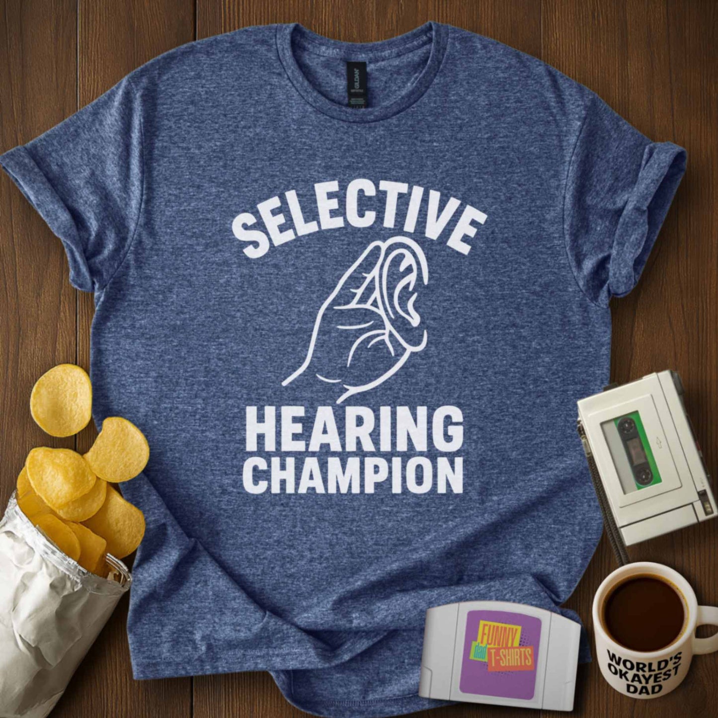 Selective Hearing Champion Tee