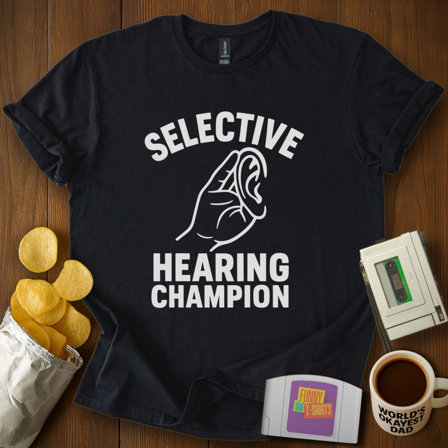 Selective Hearing Champion Tee