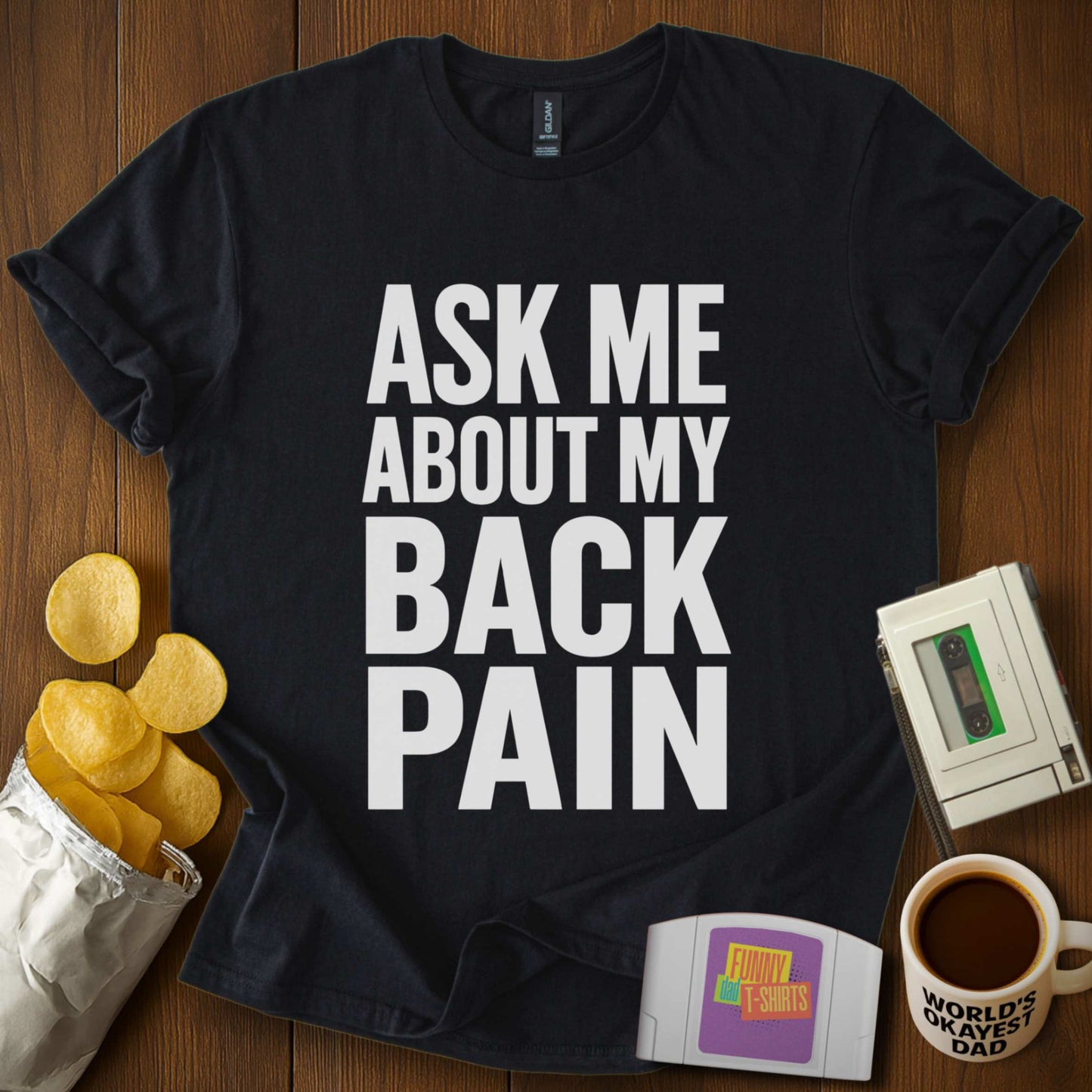 Ask About Back Pain Tee