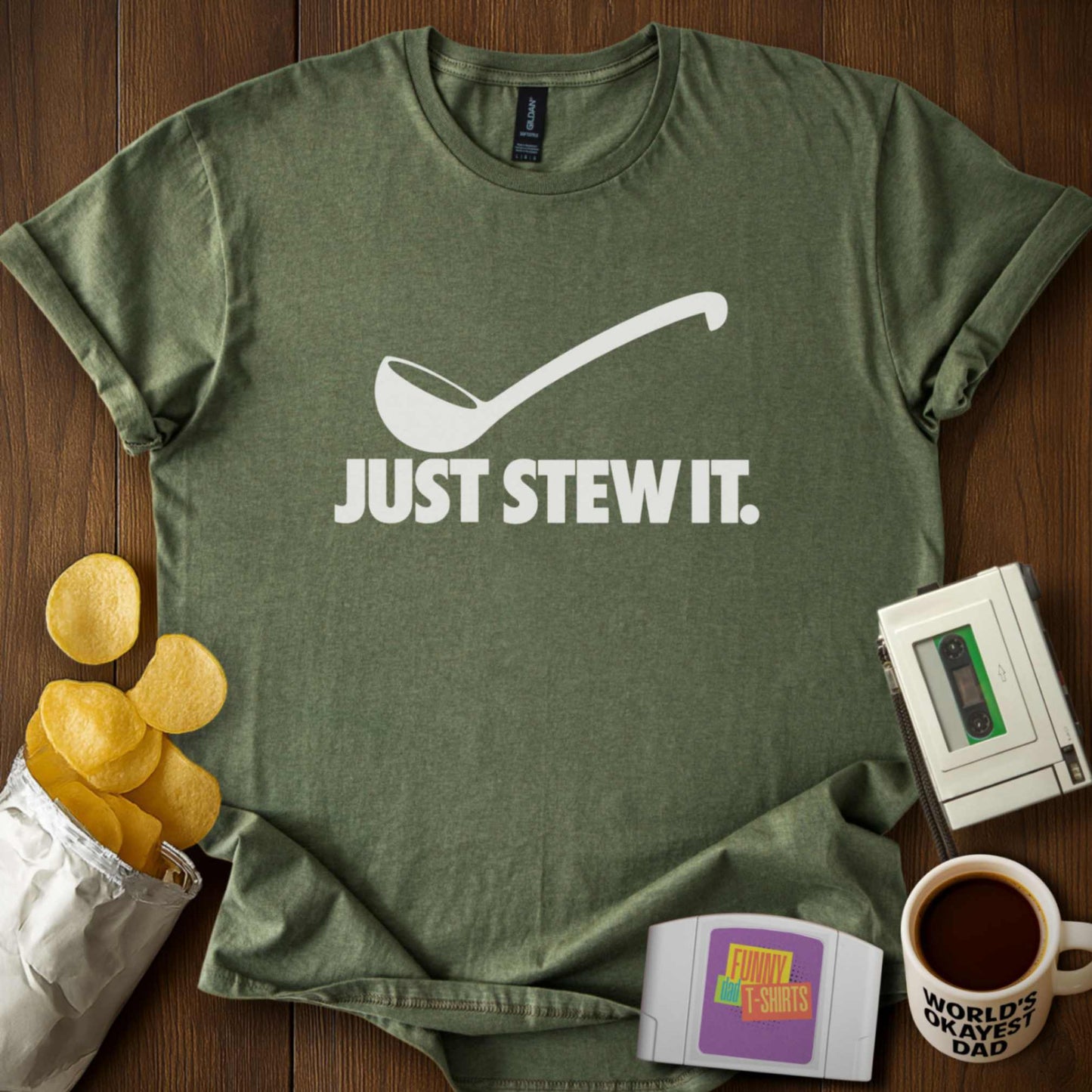 Just Stew It Parody Tee