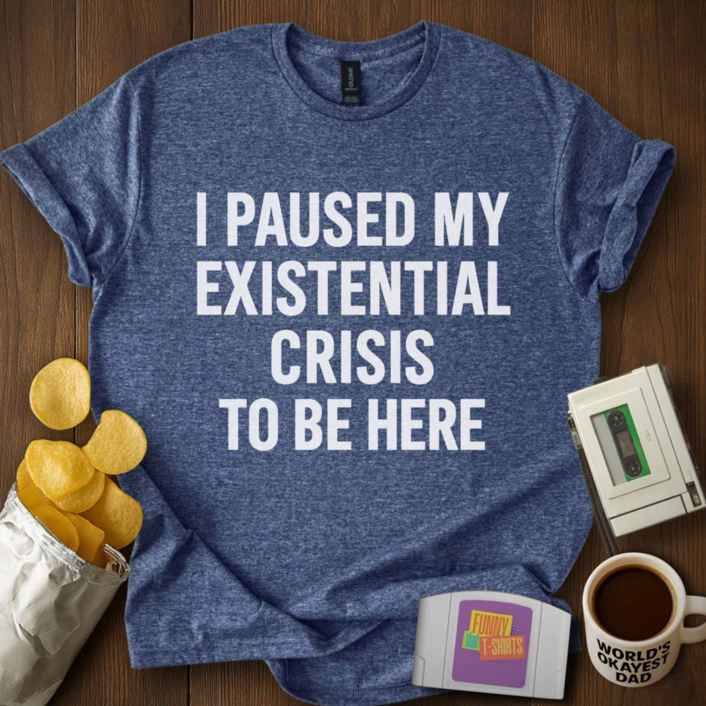 Paused Existential Crisis Tee