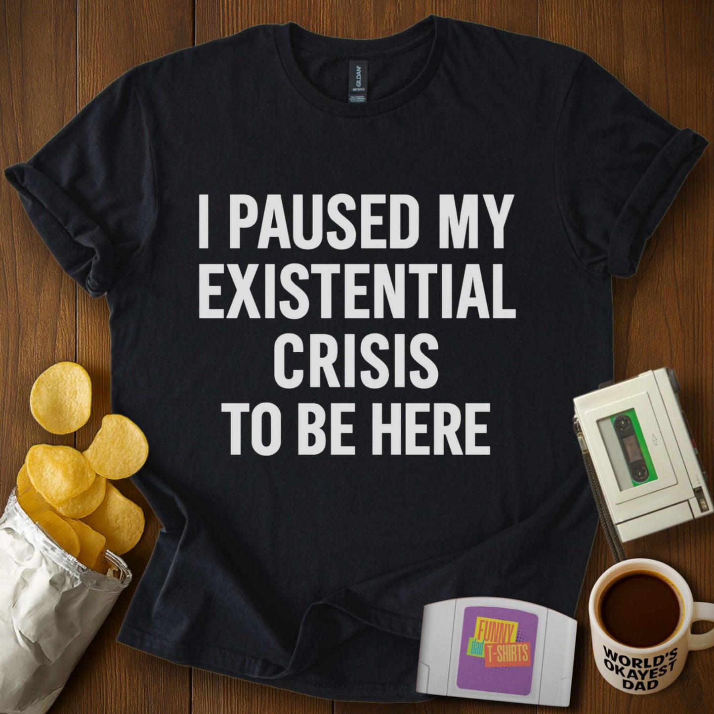 Paused Existential Crisis Tee