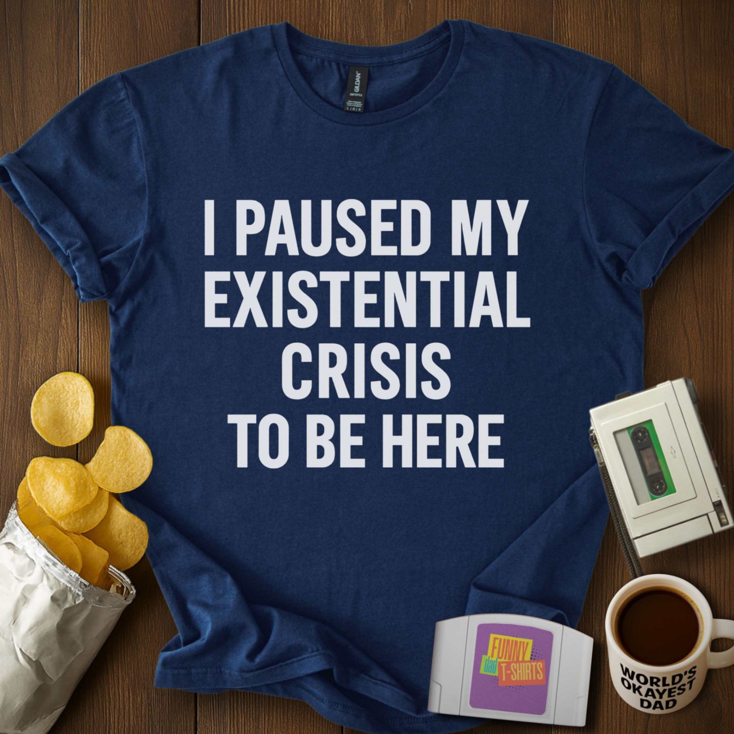 Paused Existential Crisis Tee