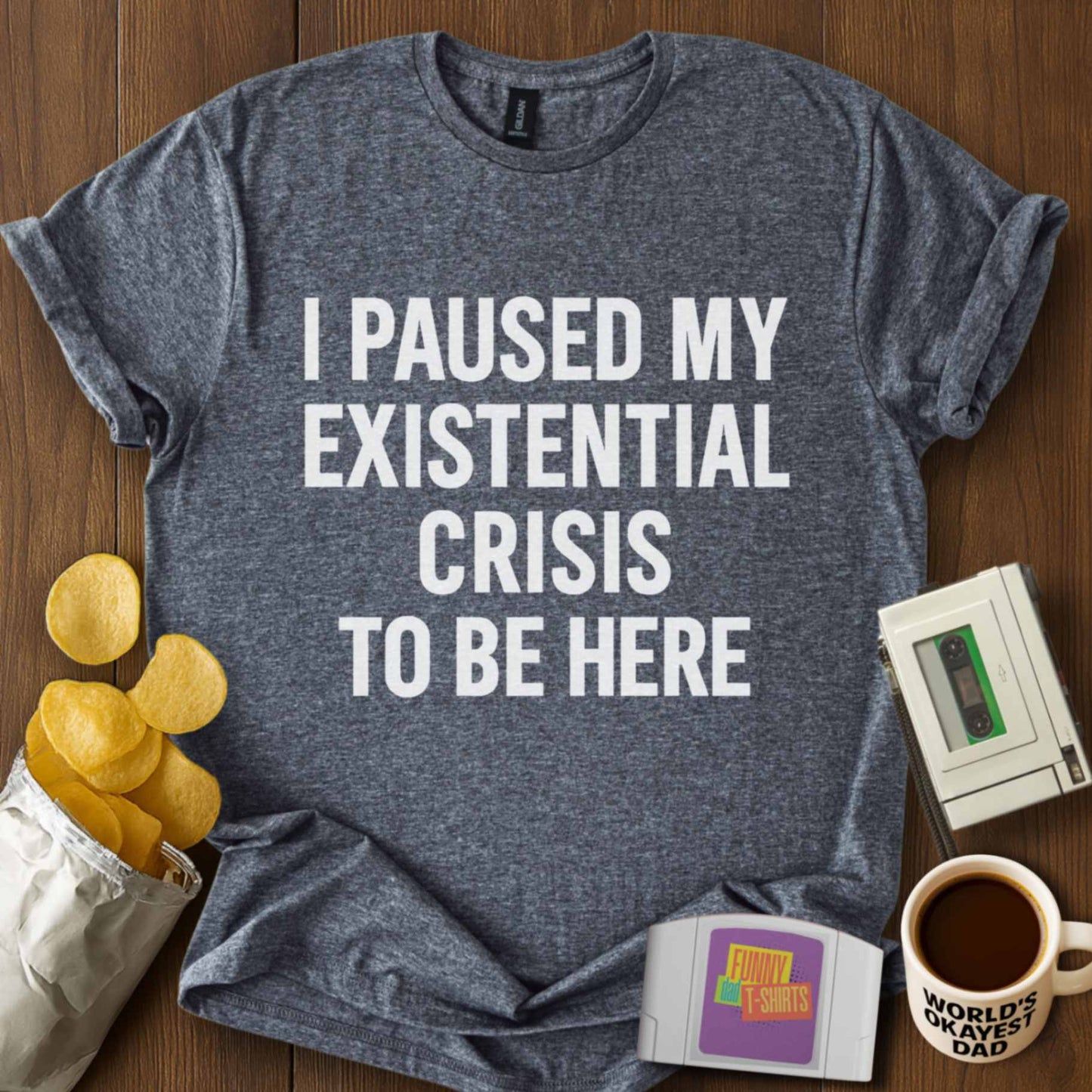 Paused Existential Crisis Tee