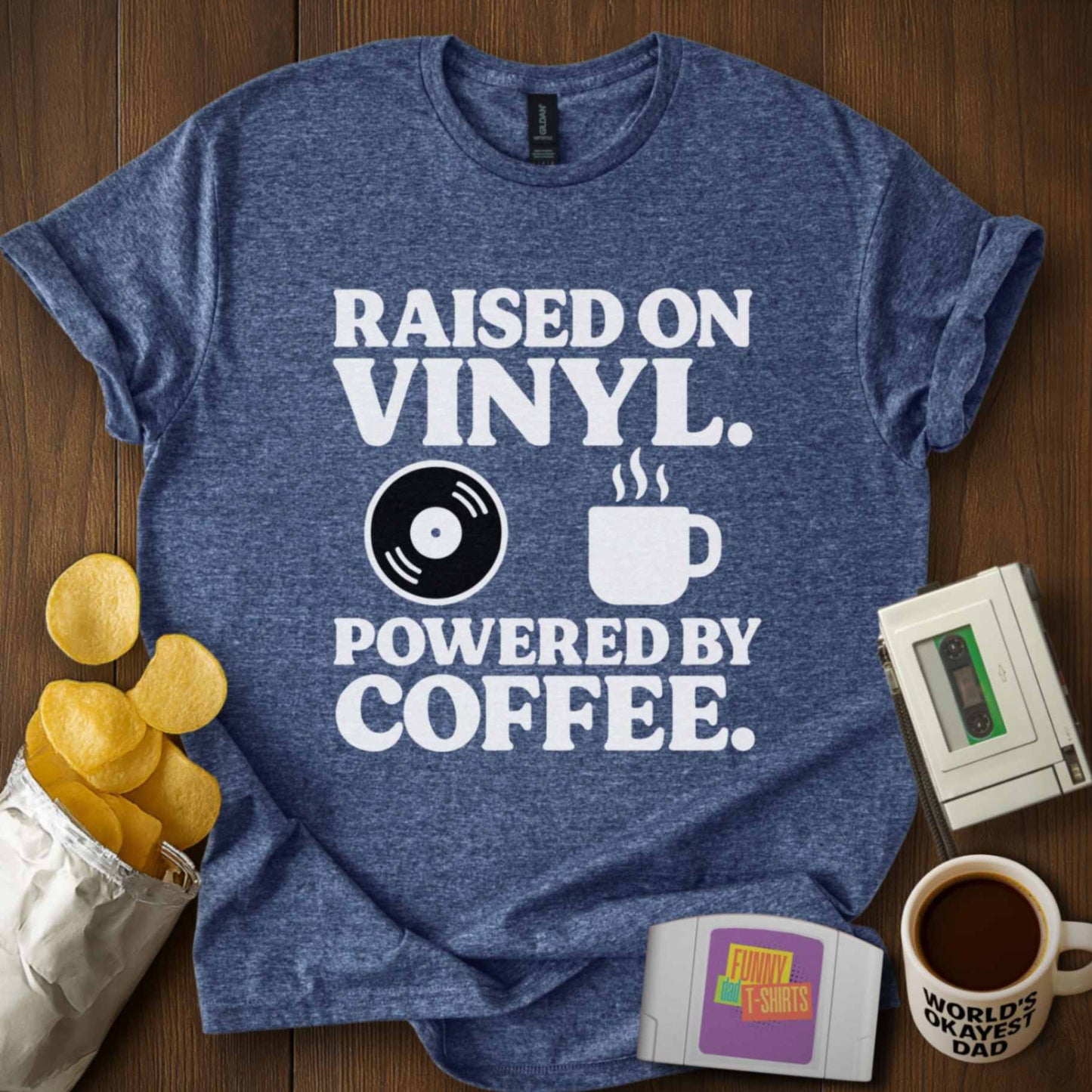 Vinyl & Coffee Tee