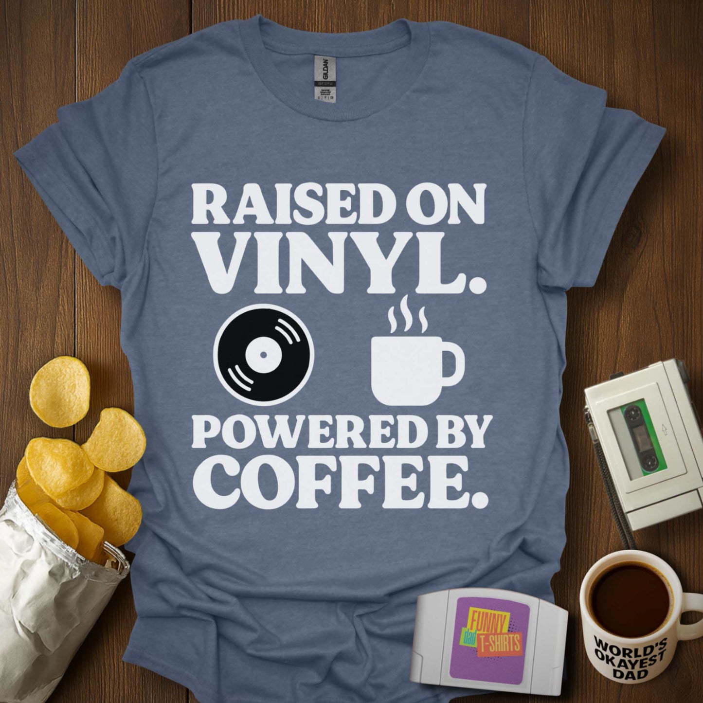Vinyl & Coffee Tee