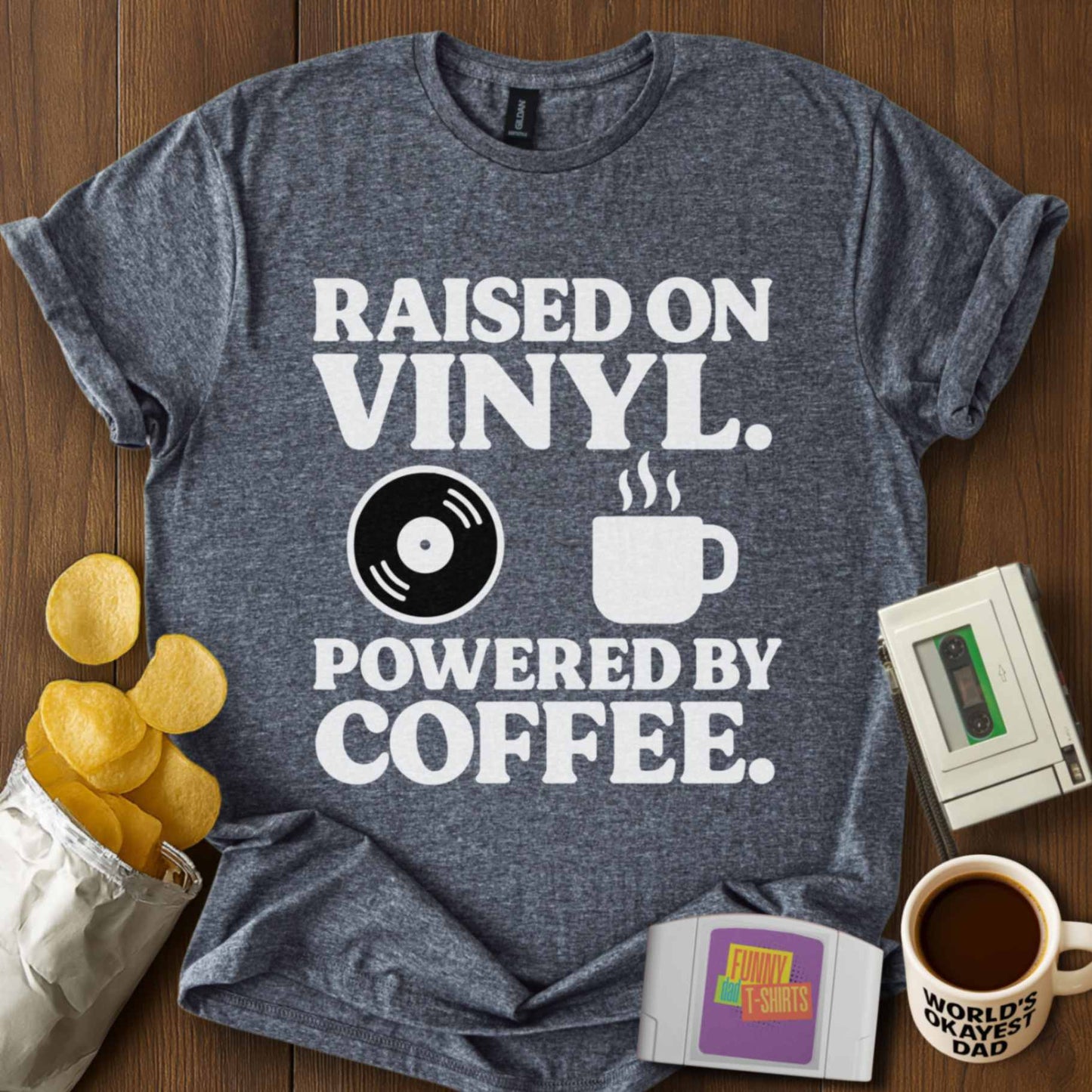 Vinyl & Coffee Tee