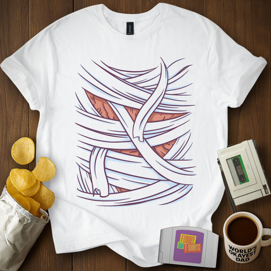 Lazy Mummy Costume Tee