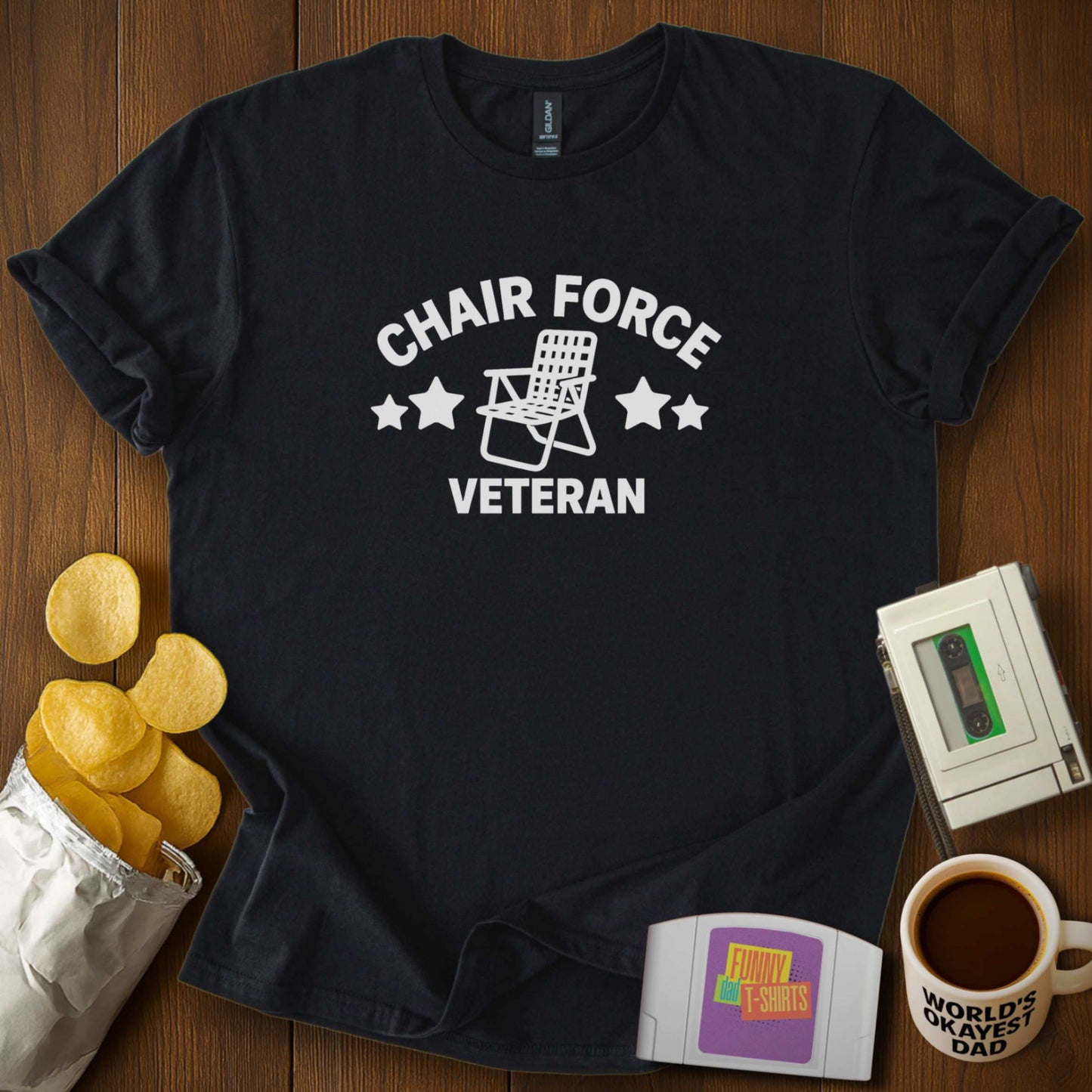 Chair Force Veteran Tee