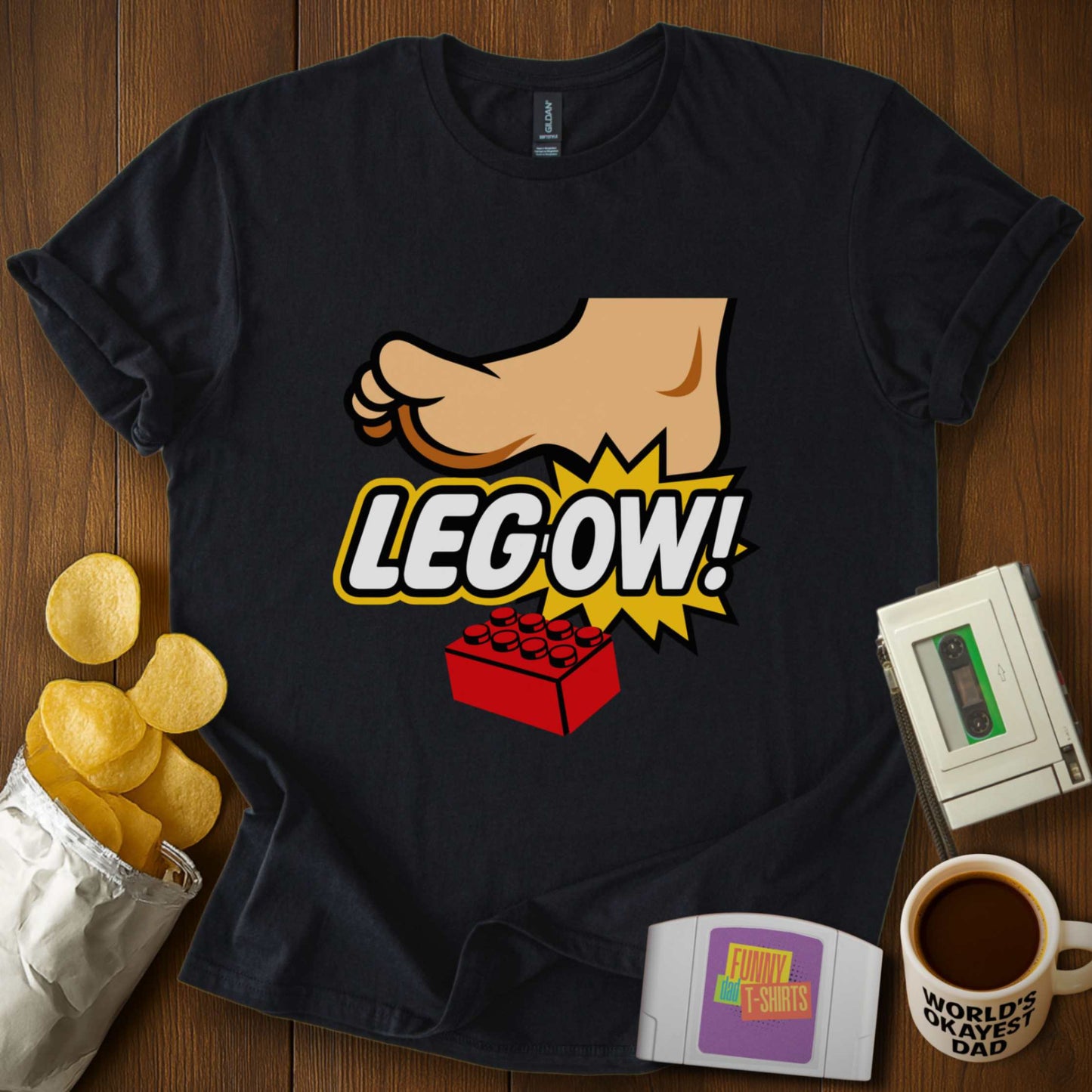 Leg-OW! Tee