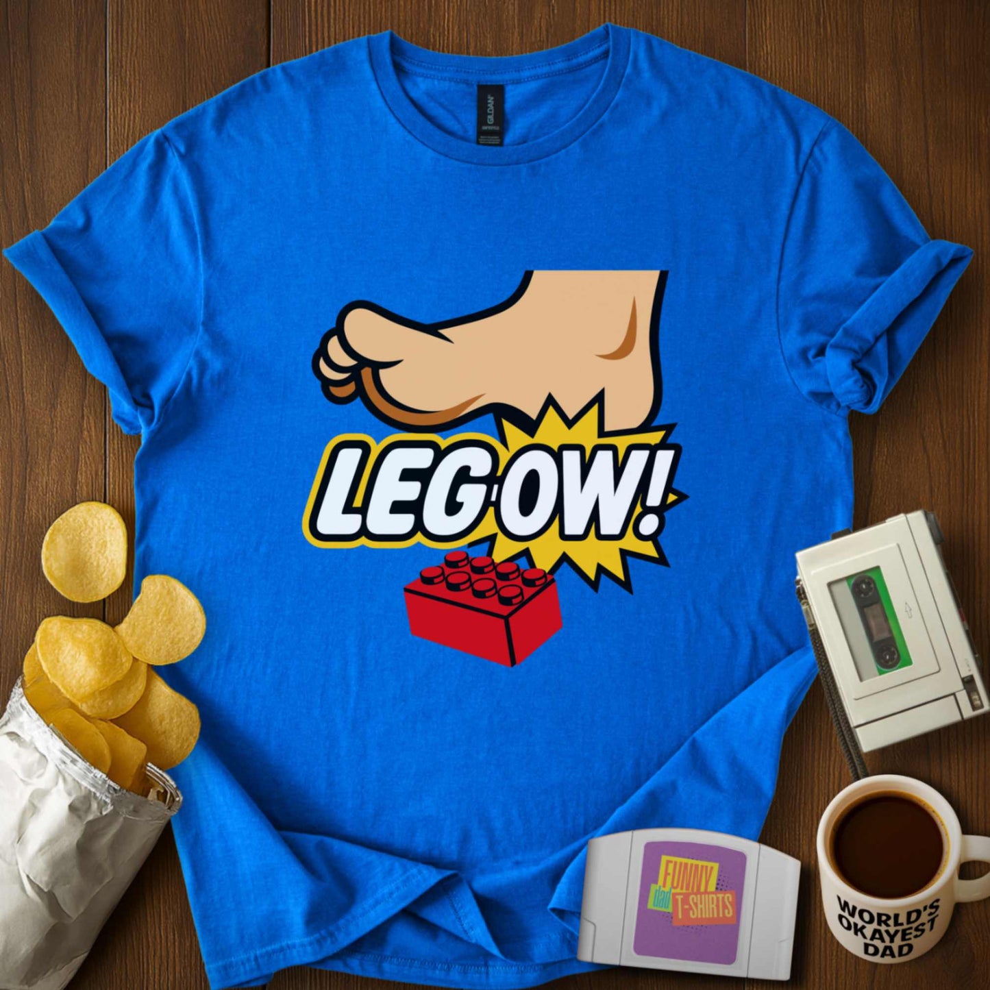 Leg-OW! Tee
