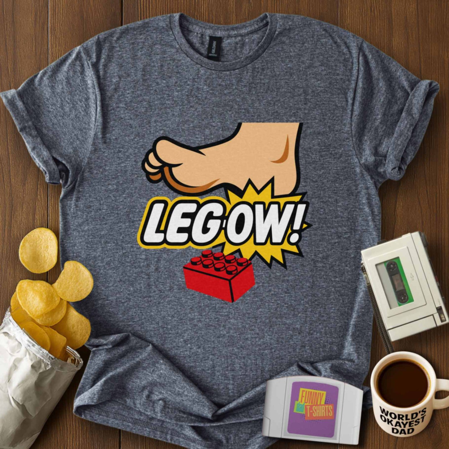 Leg-OW! Tee