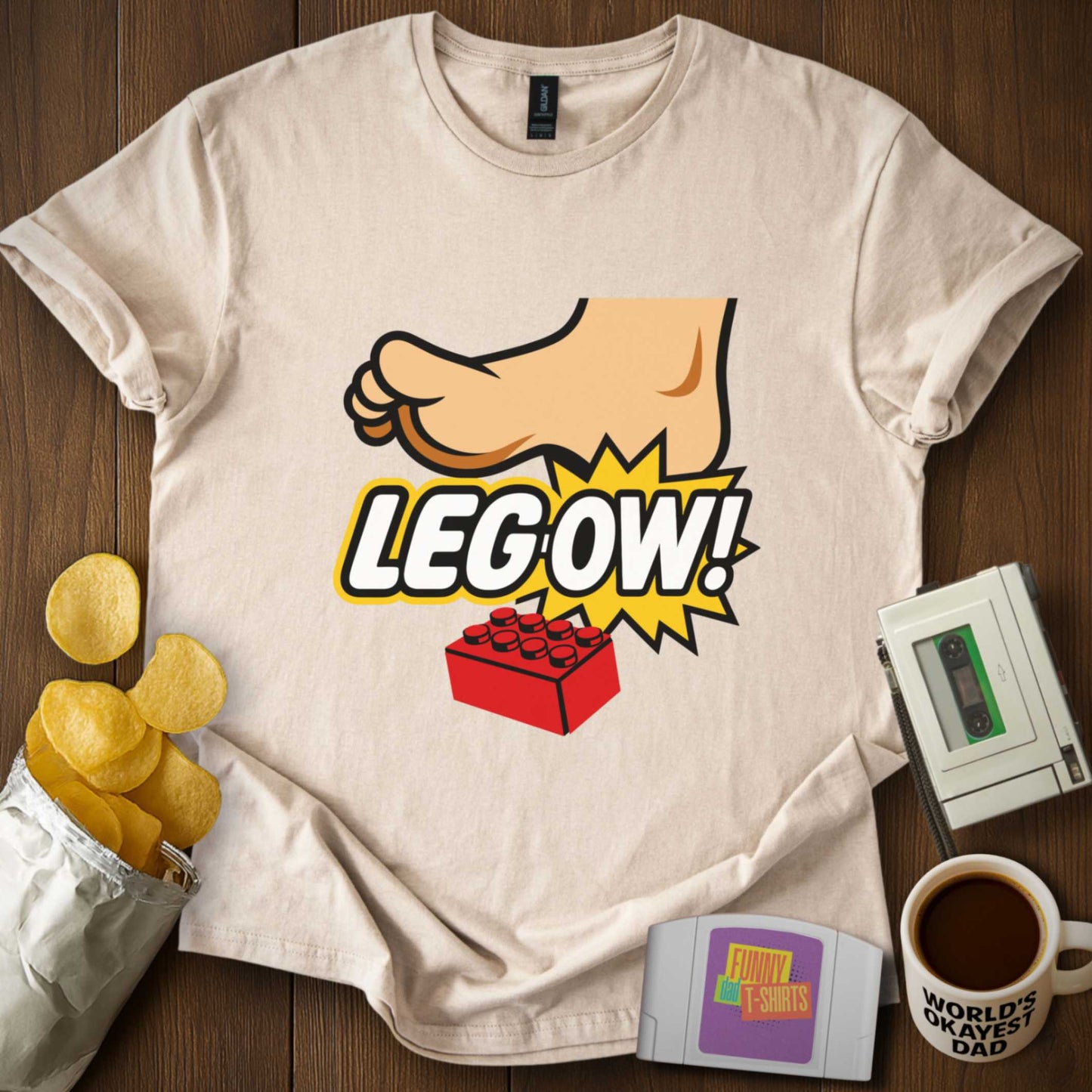 Leg-OW! Tee