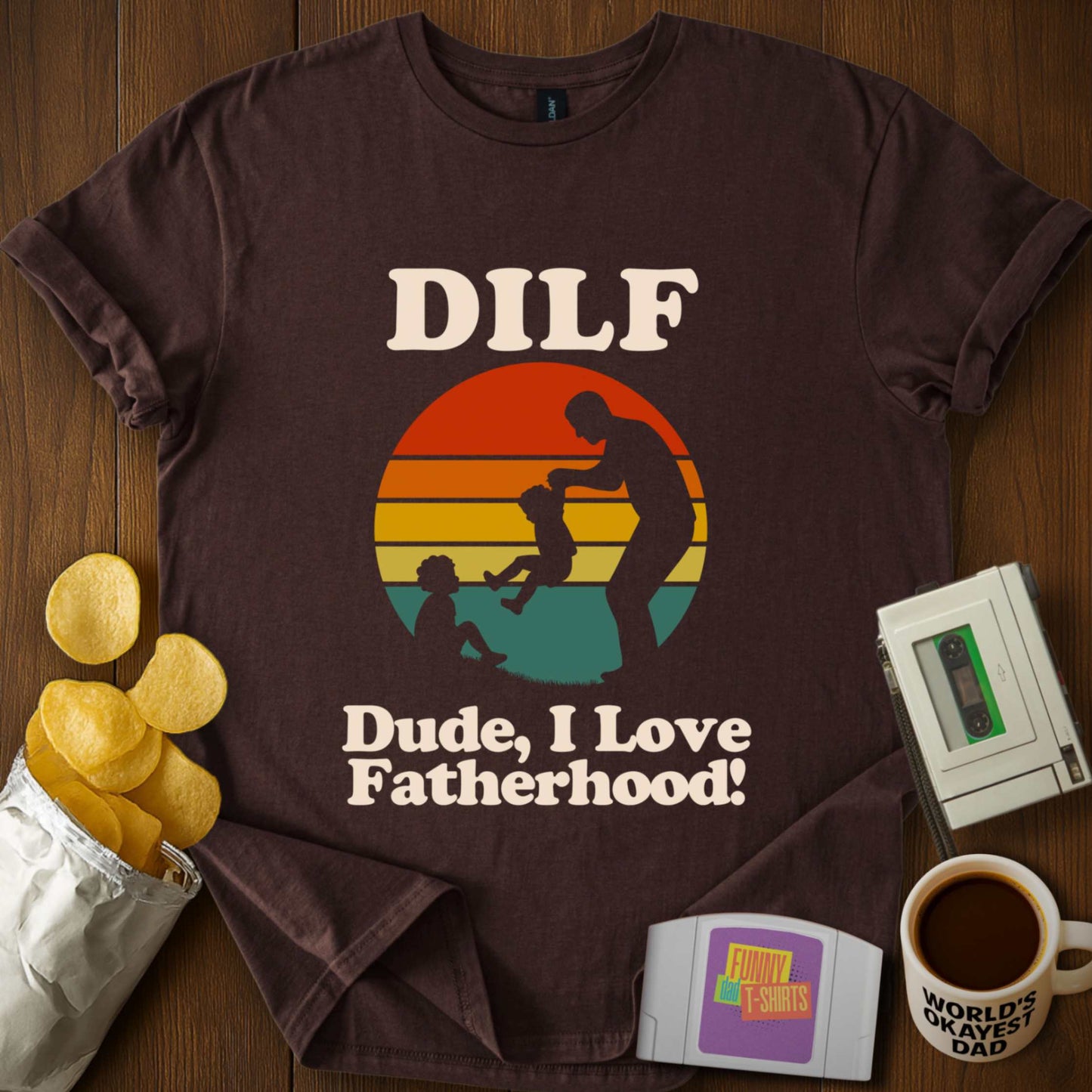 DILF Fatherhood Tee