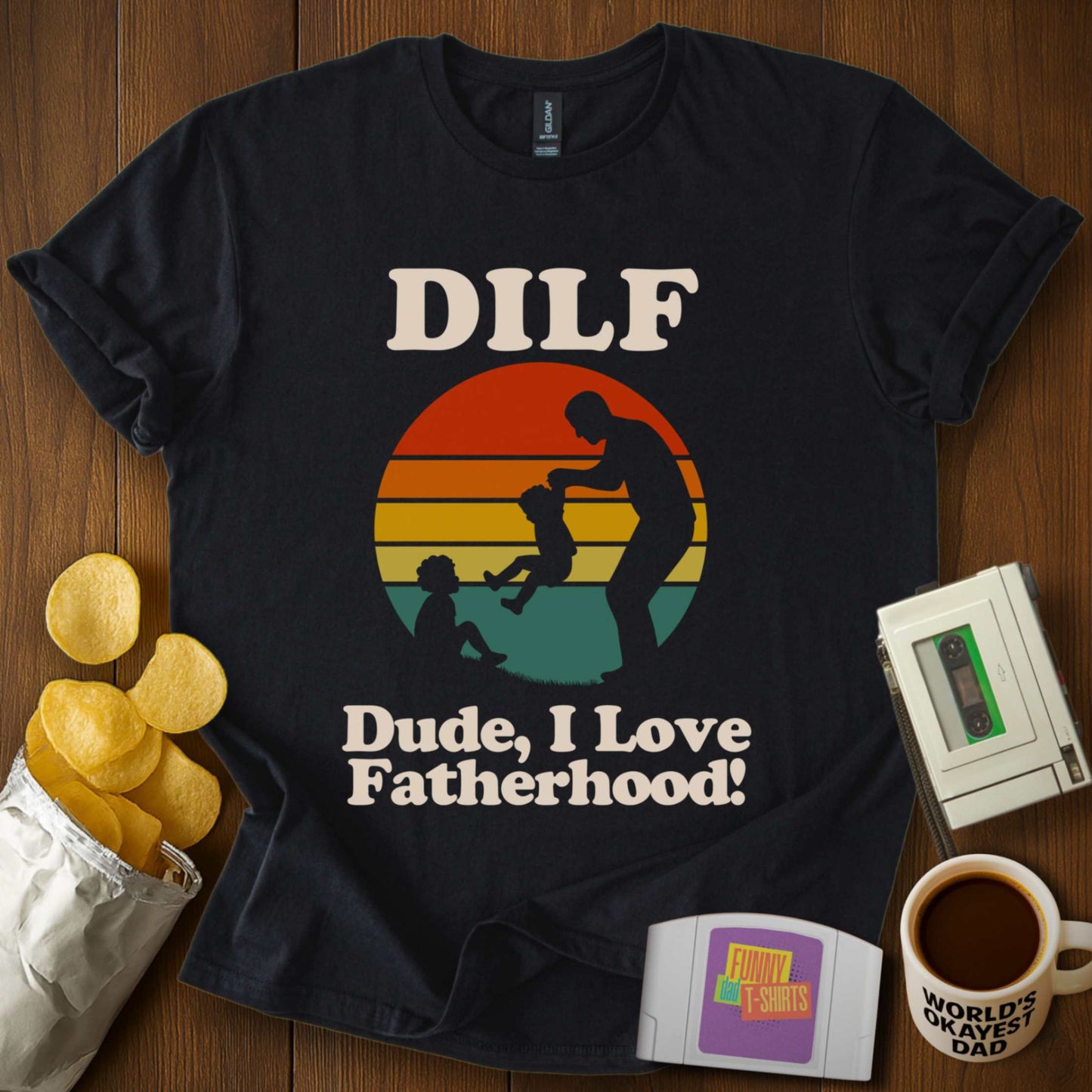 DILF Fatherhood Tee
