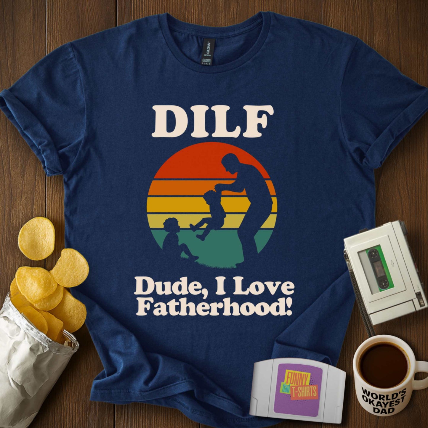 DILF Fatherhood Tee
