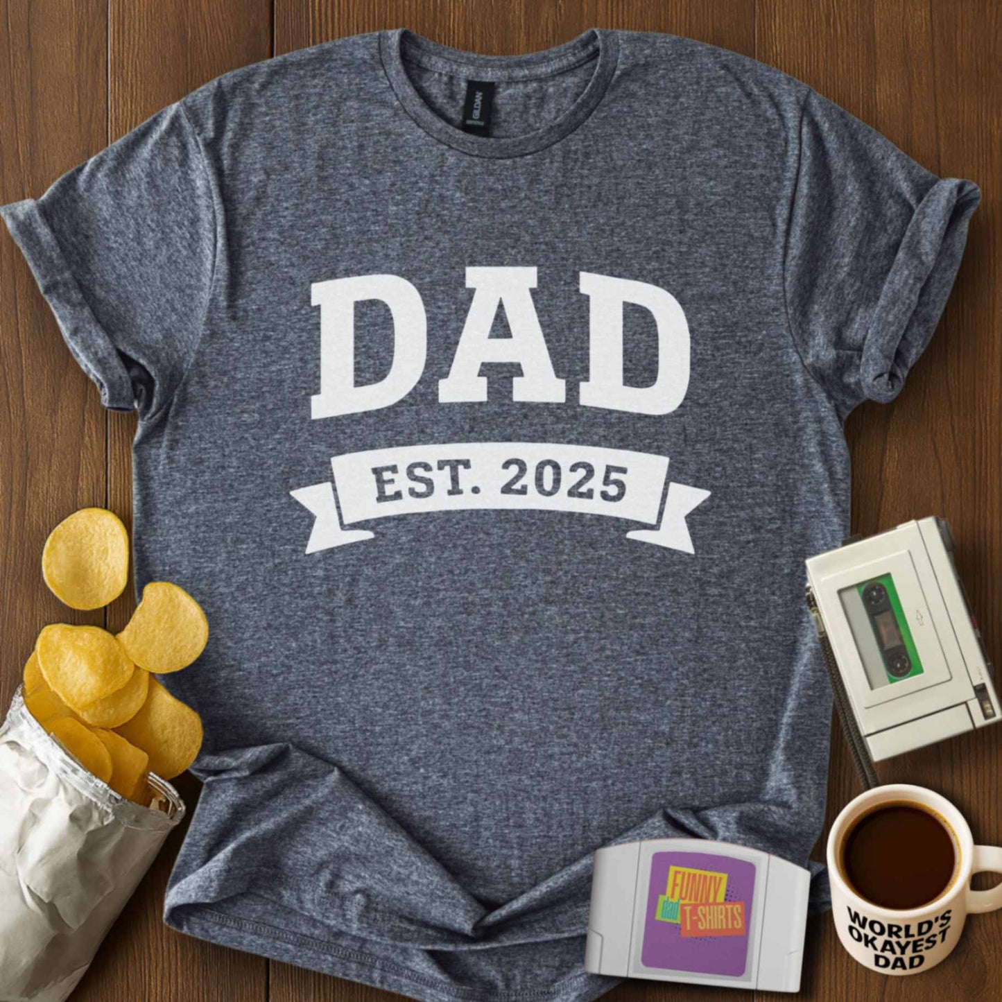Dad Est. 2025 Tee
