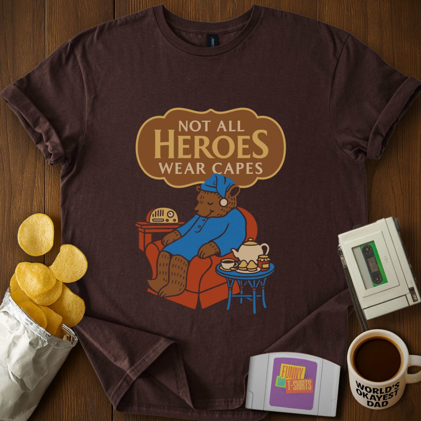 Sleepytime Hero Bear Tee