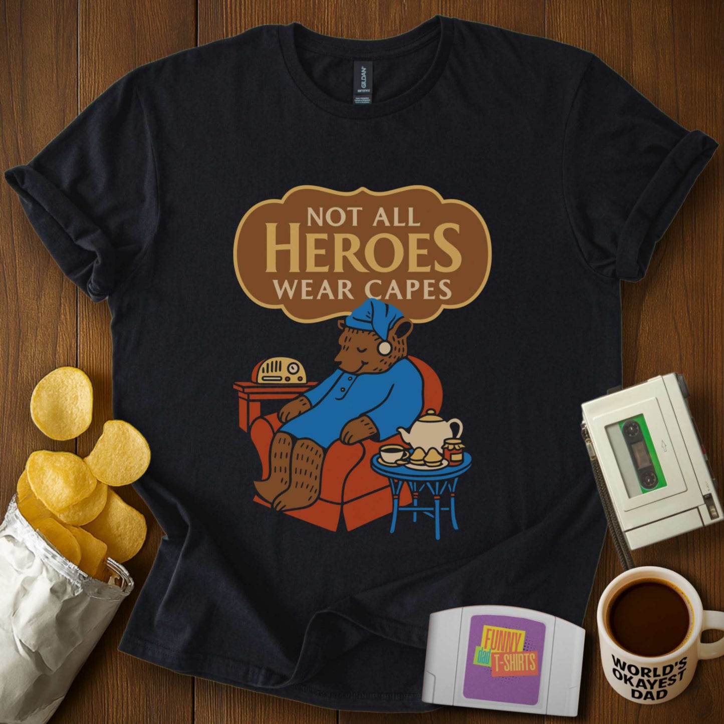 Sleepytime Hero Bear Tee