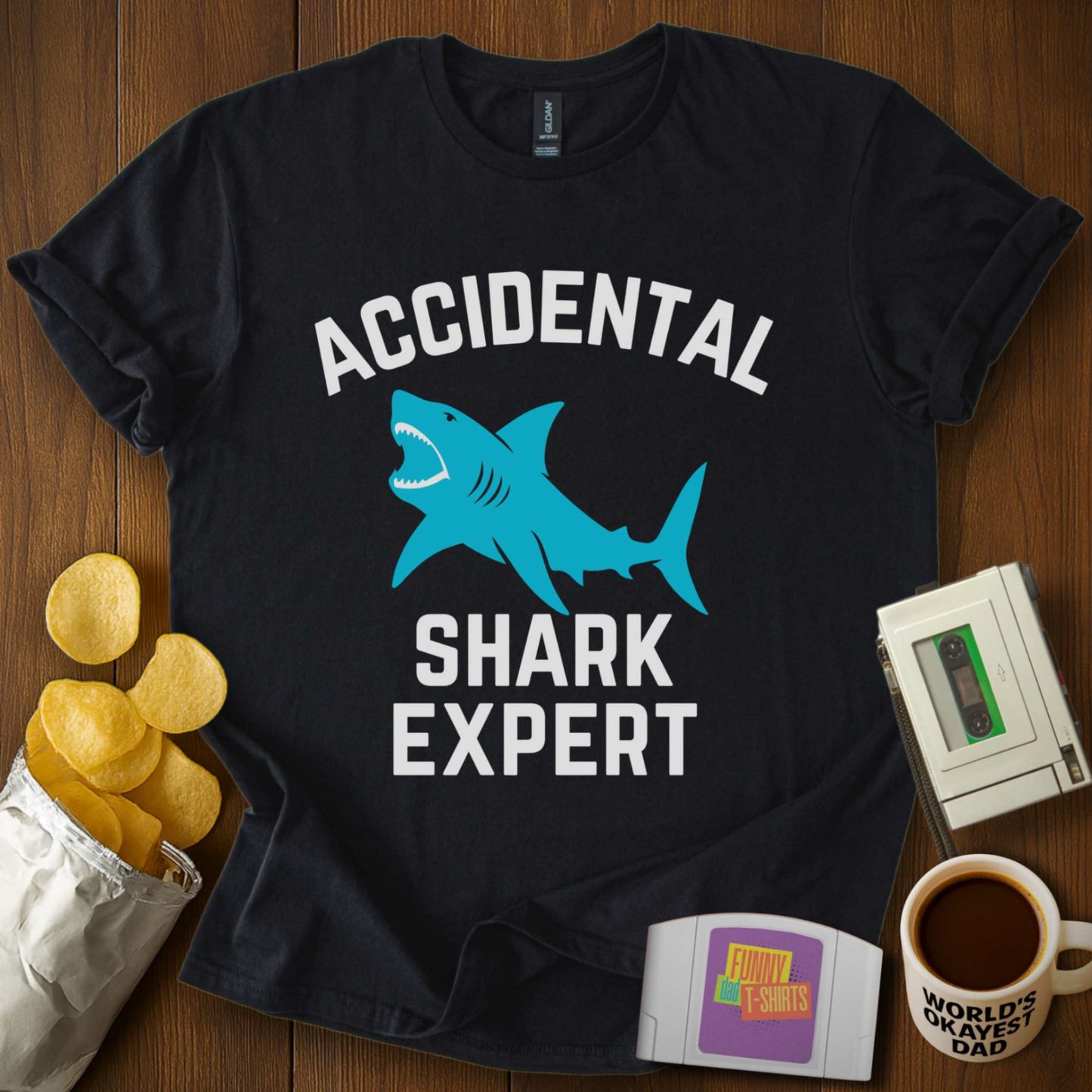 Accidental Shark Expert Tee