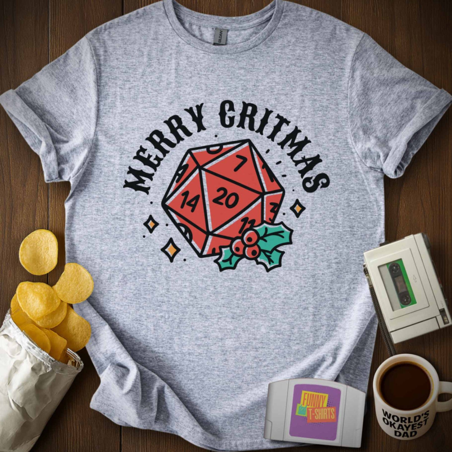 Merry Critmas D20 Tee