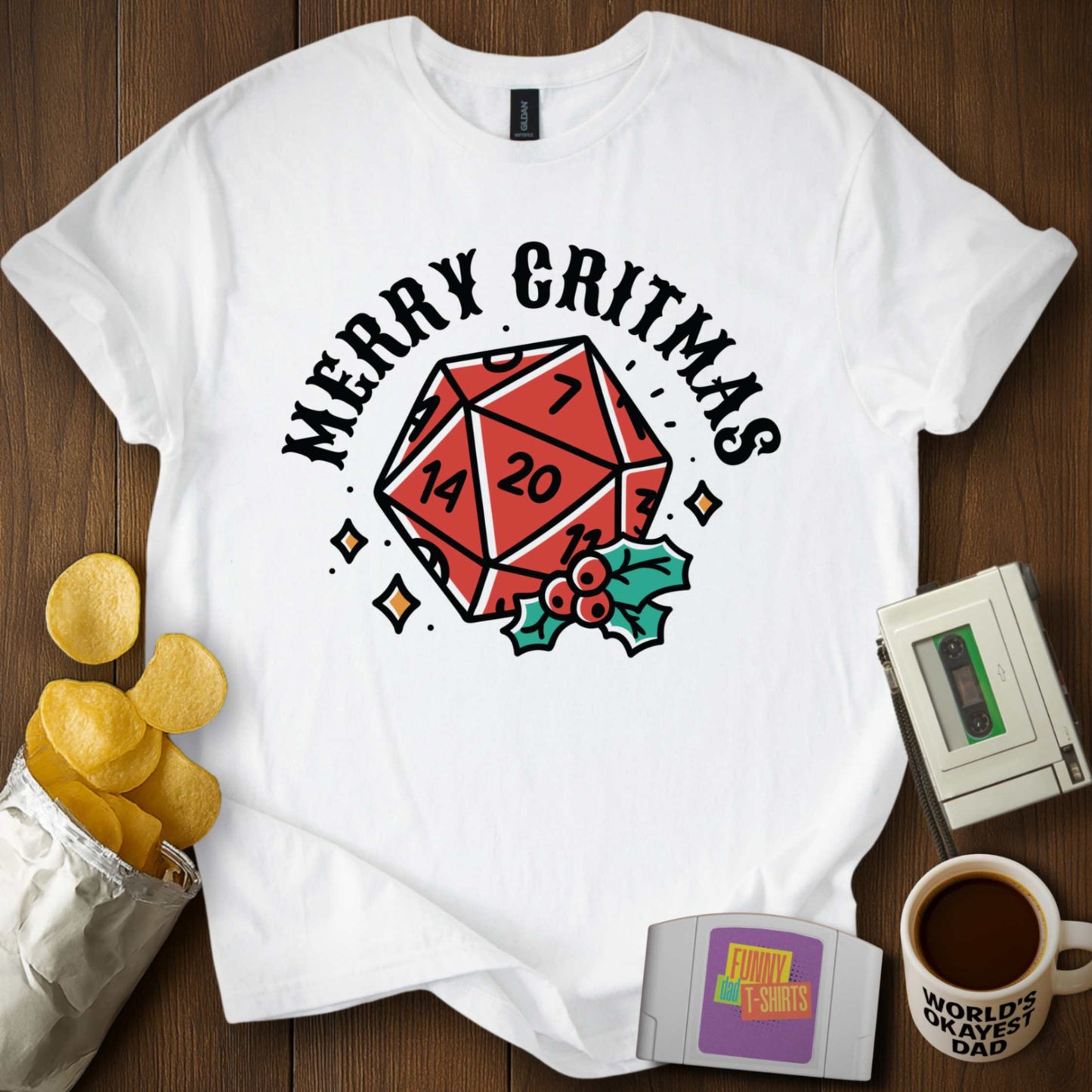 Merry Critmas D20 Tee