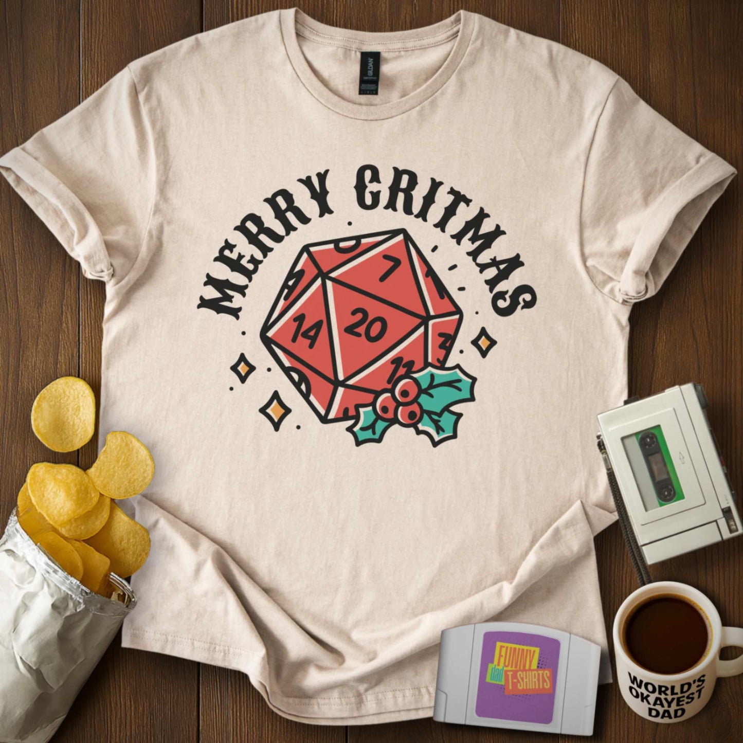 Merry Critmas D20 Tee