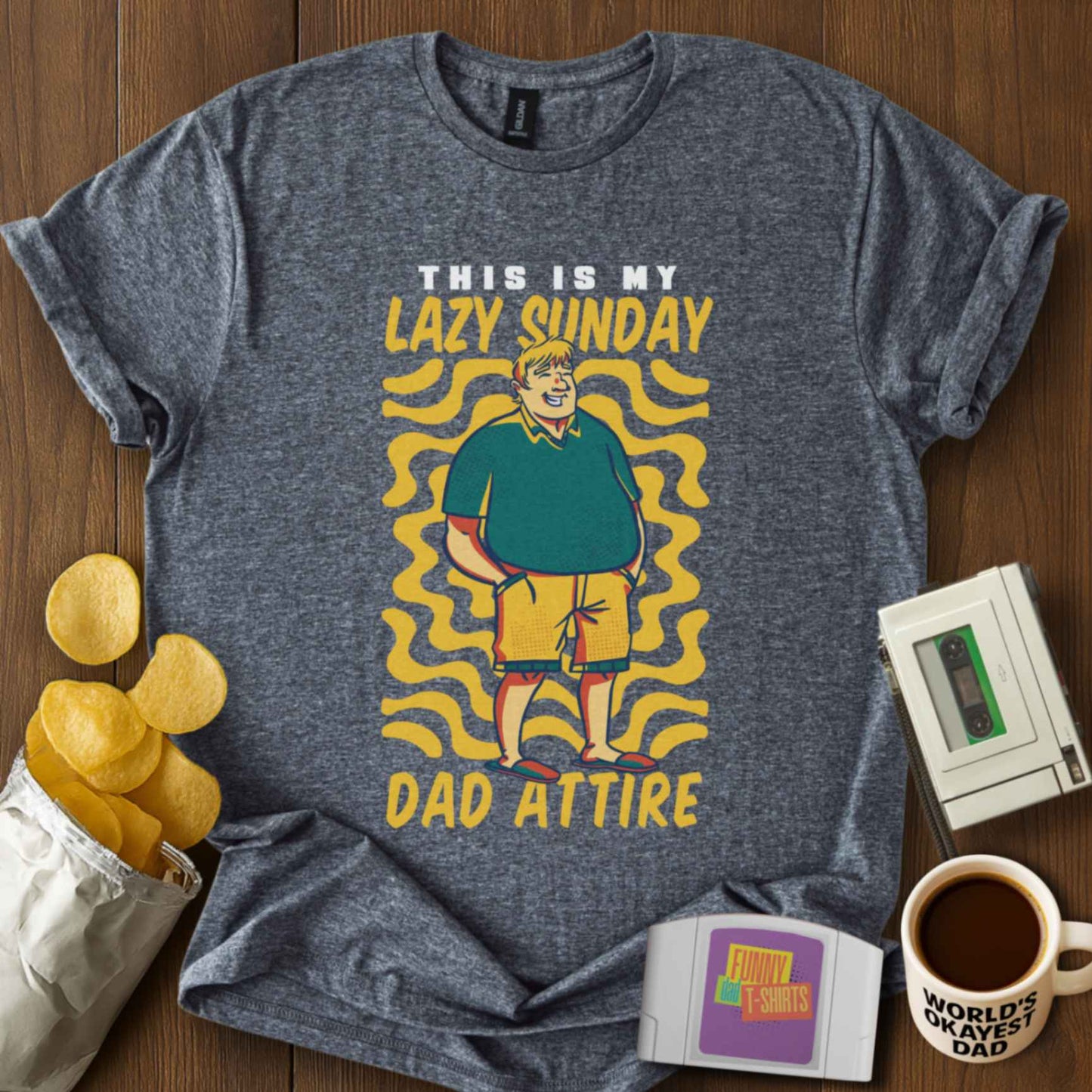 Lazy Sunday Dad Attire Tee