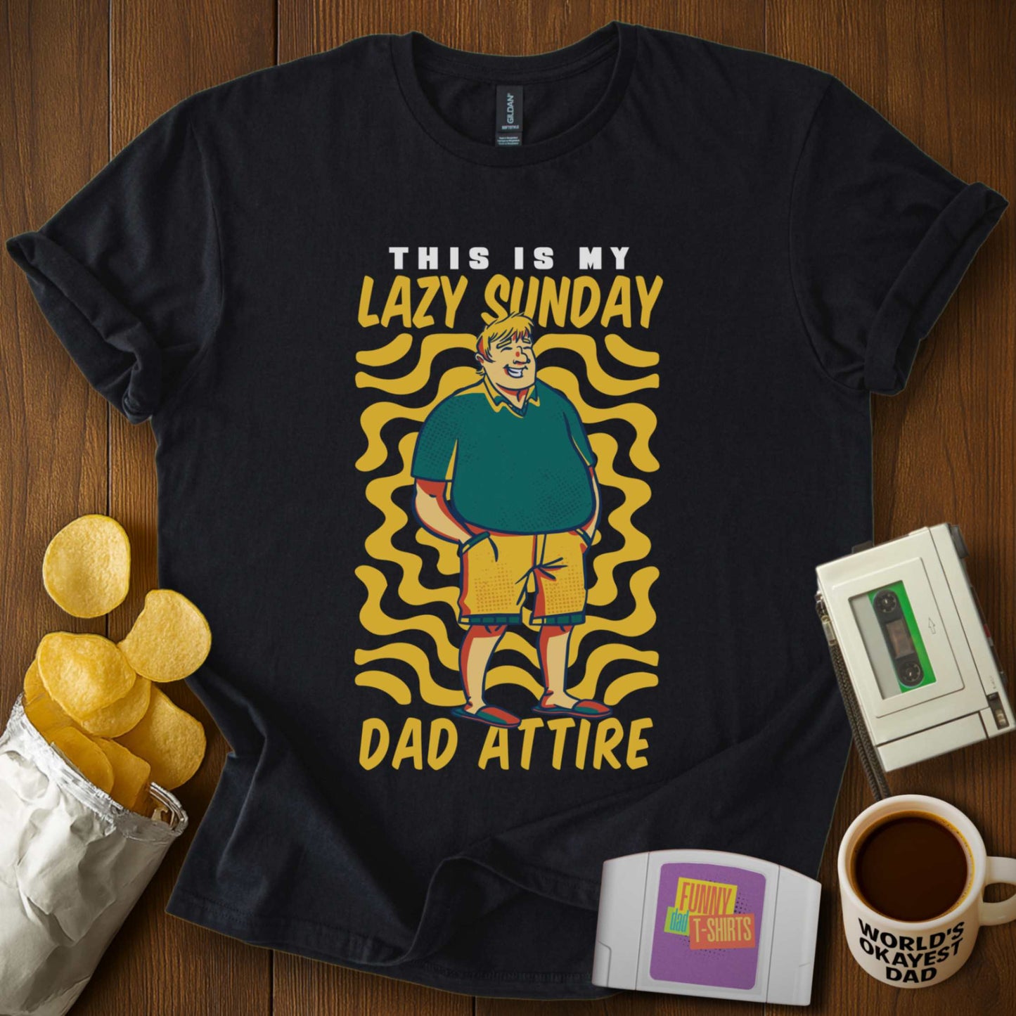 Lazy Sunday Dad Attire Tee