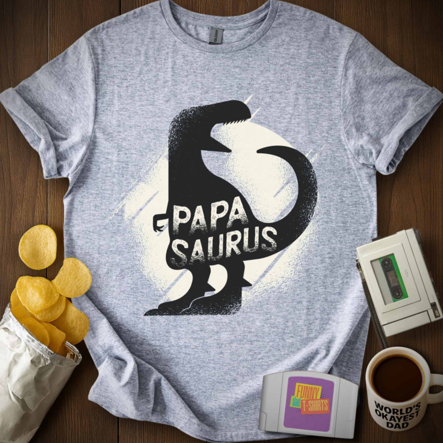 Papasaurus Tee