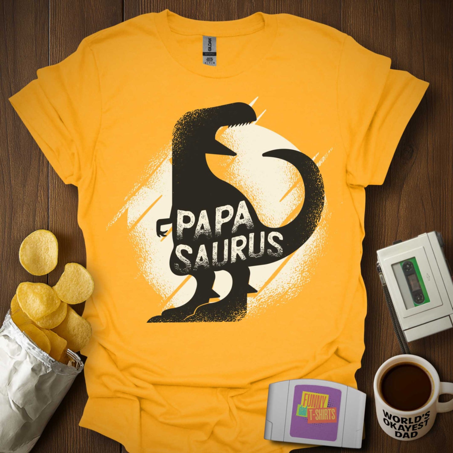 Papasaurus Tee