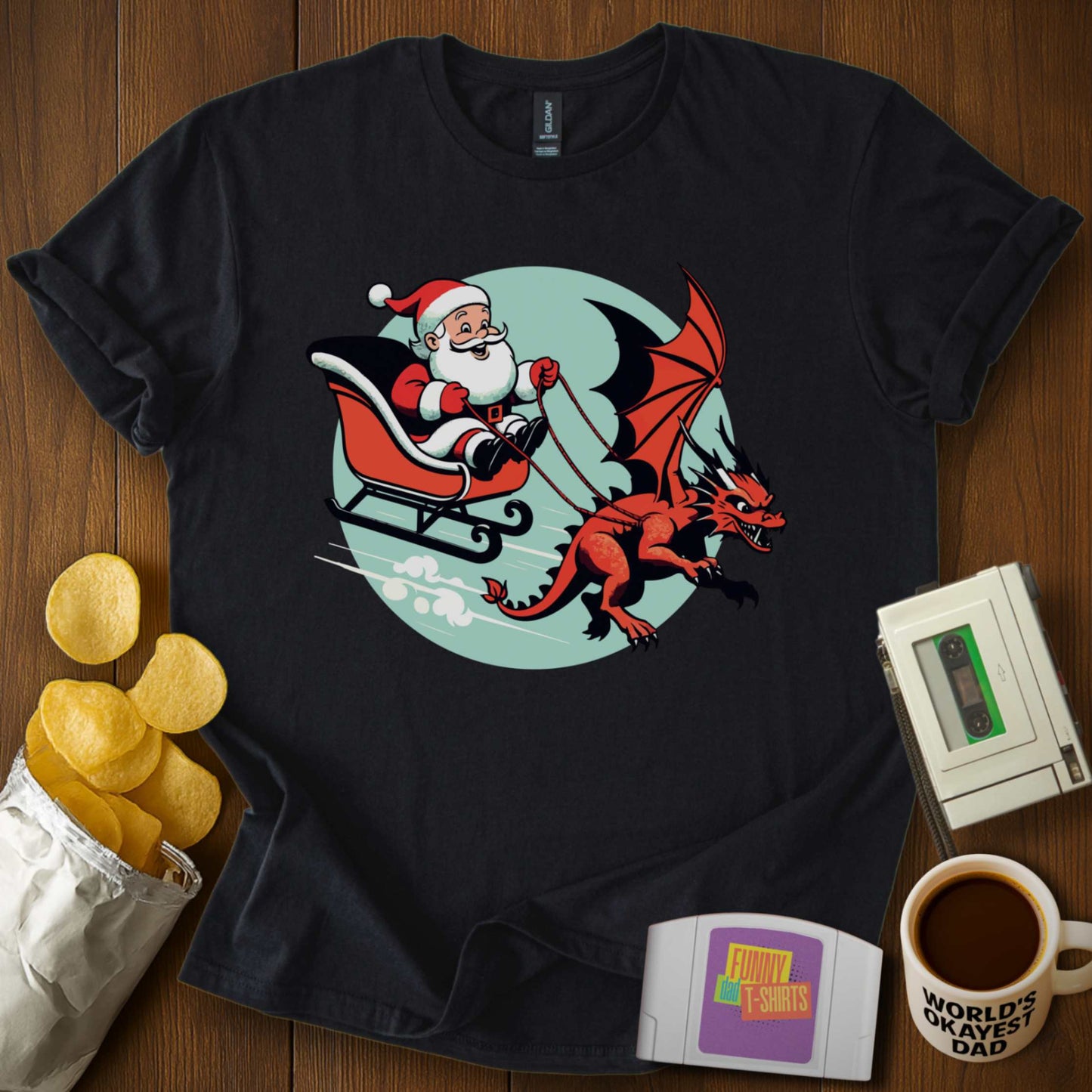 HAIL SANTA Tee