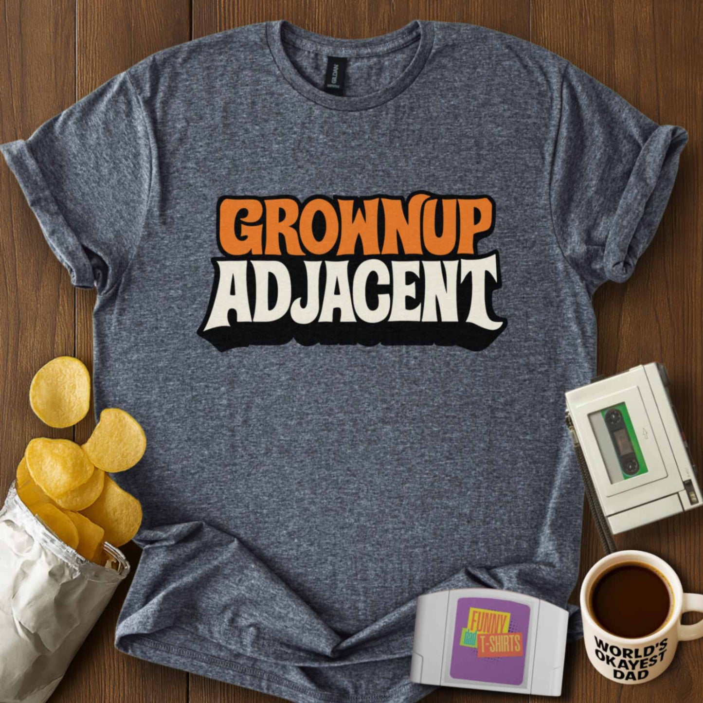 Grownup Adjacent Tee