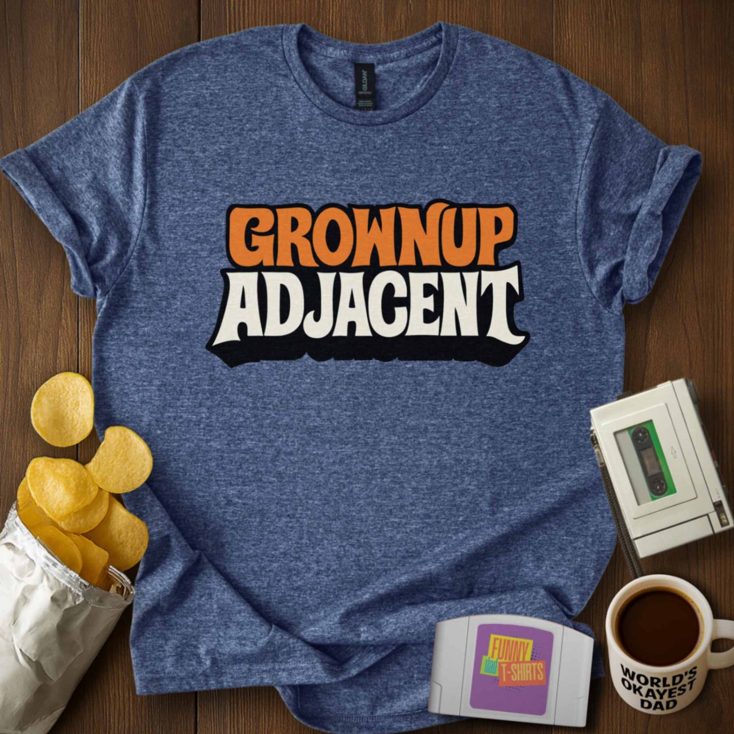 Grownup Adjacent Tee