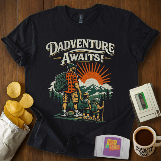 Dadventure Awaits Tee