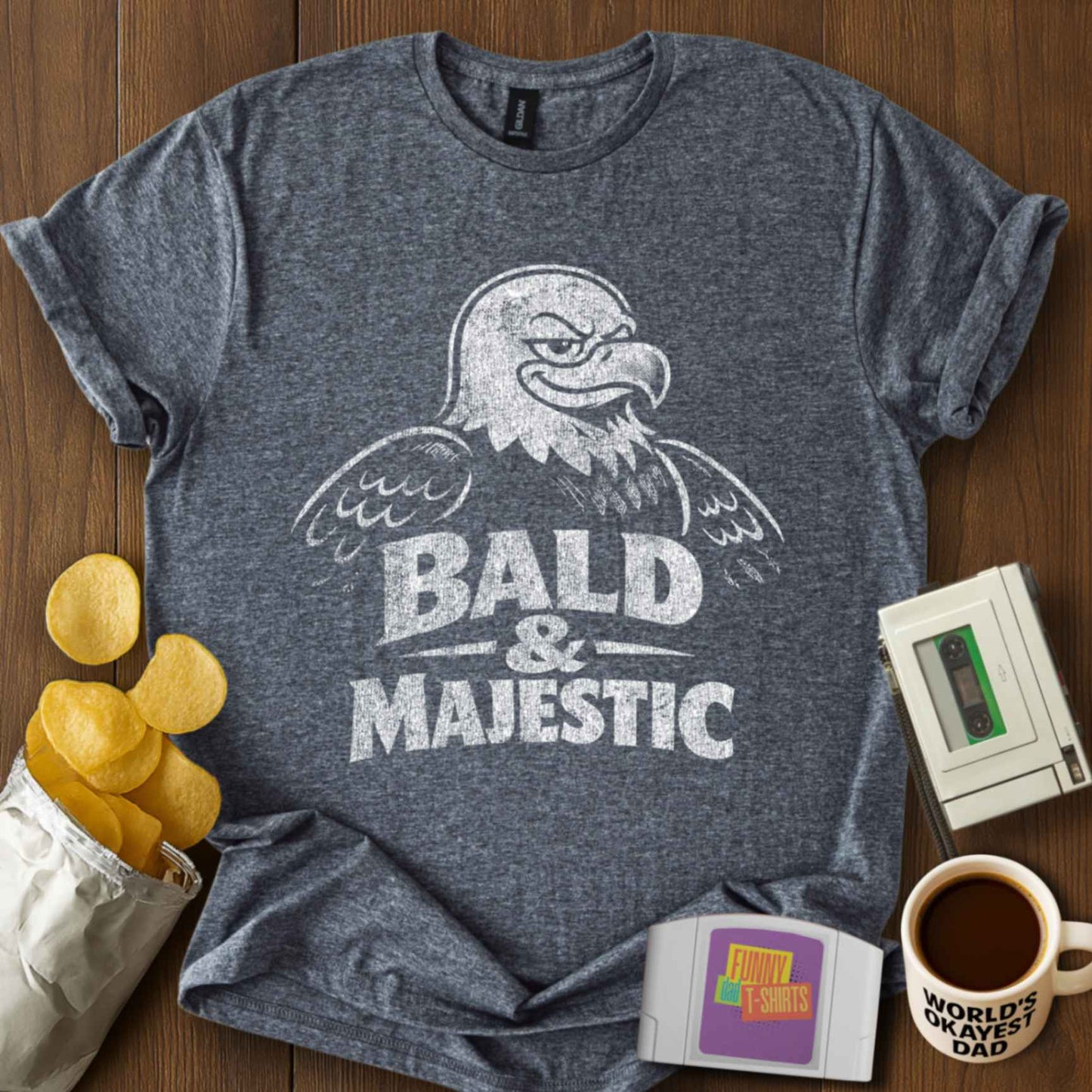 Bald & Majestic Tee