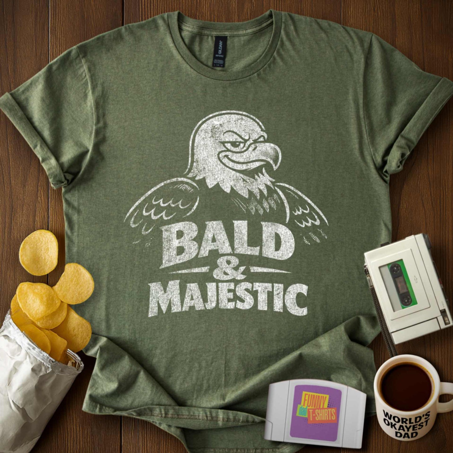 Bald & Majestic Tee