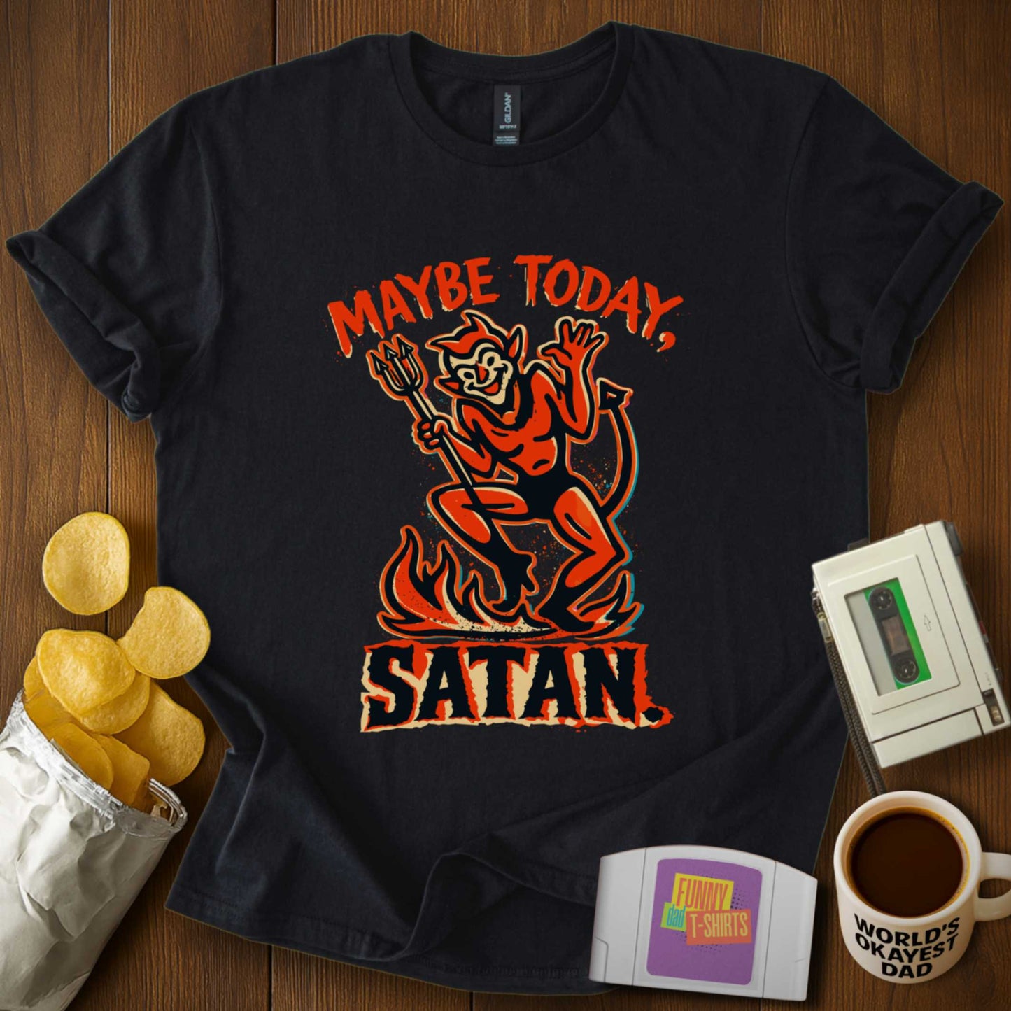 Maybe Today Satan Tee