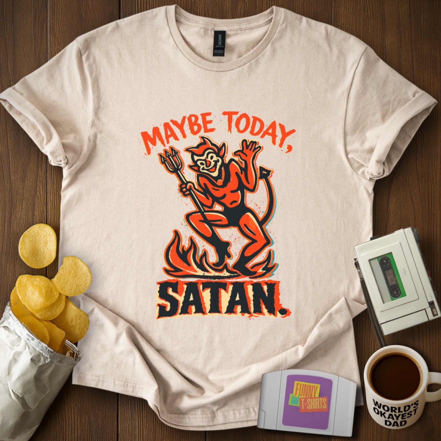 Maybe Today Satan Tee