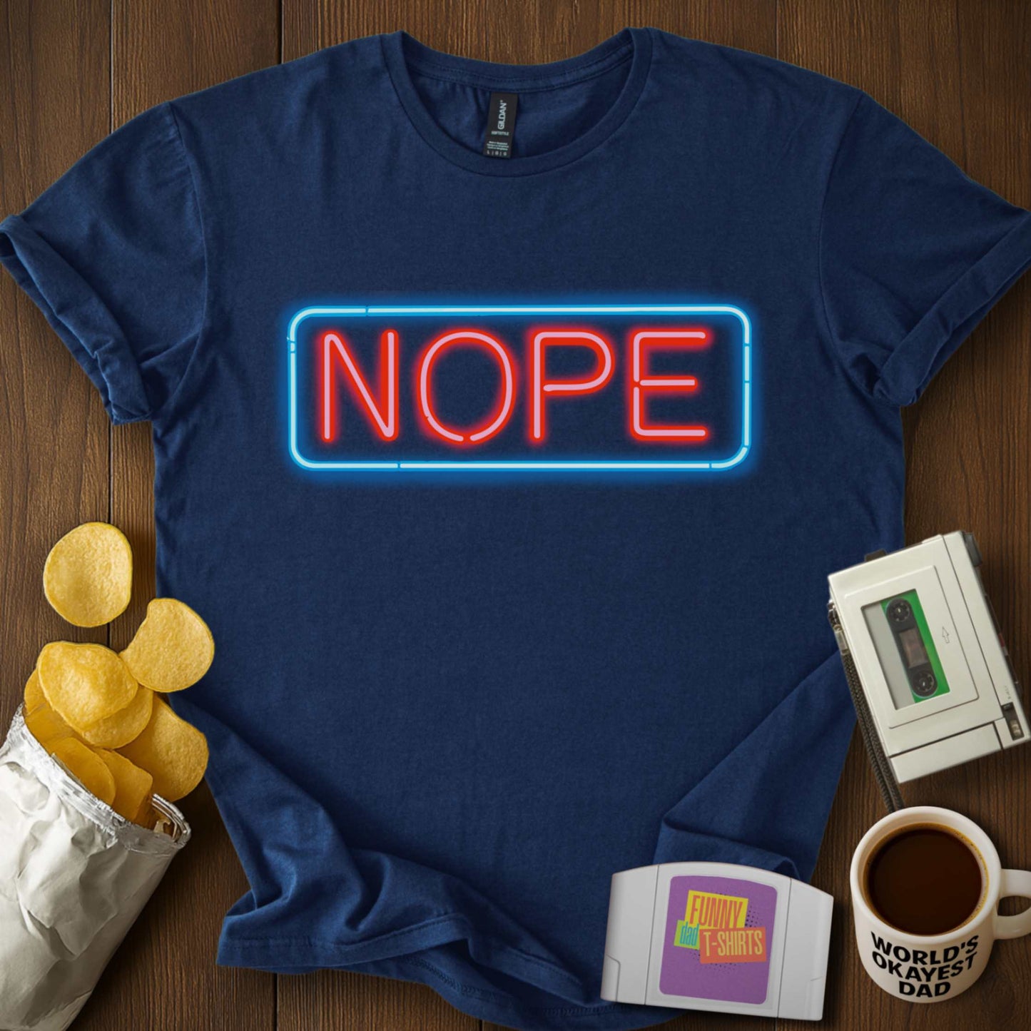 NOPE Neon Sign Tee