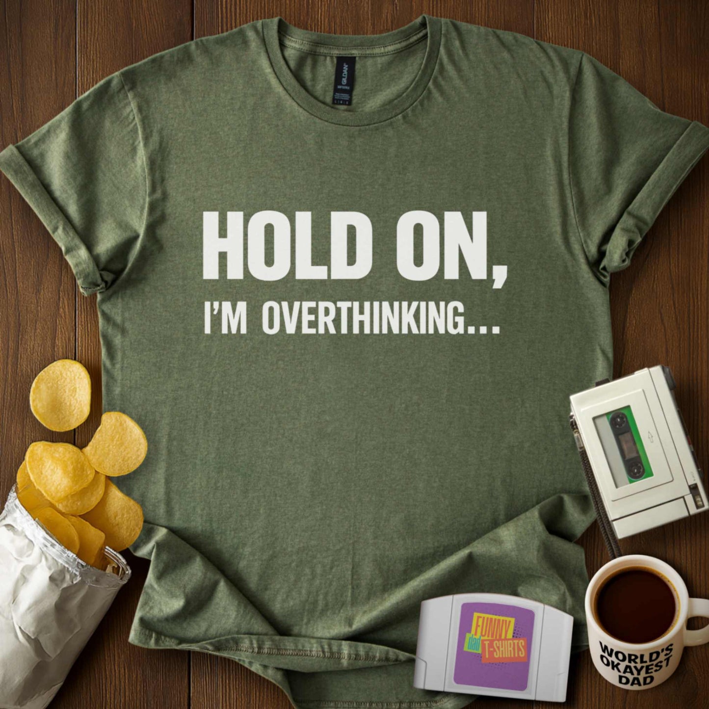 Hold On Overthinking Tee
