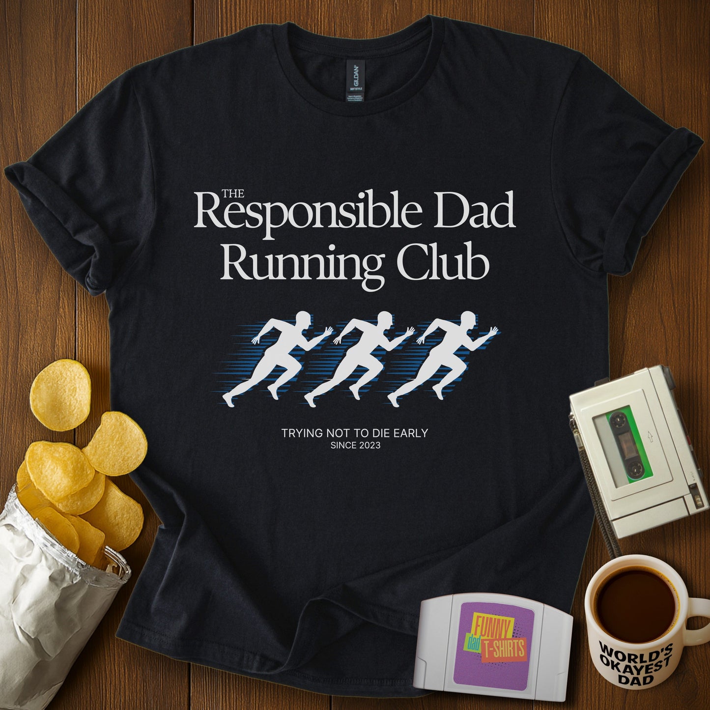 Responsible Dad Running Club Tee